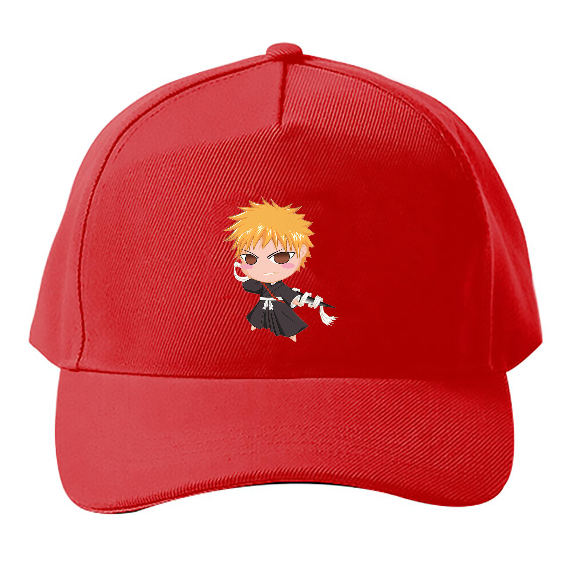 （画像用） ブリーチ 黒崎一護（くろさき いちご）BLEACH Kurosaki Ichigo ベースボールキャップ 綿100％ 男女兼用 帽子 スポーツ