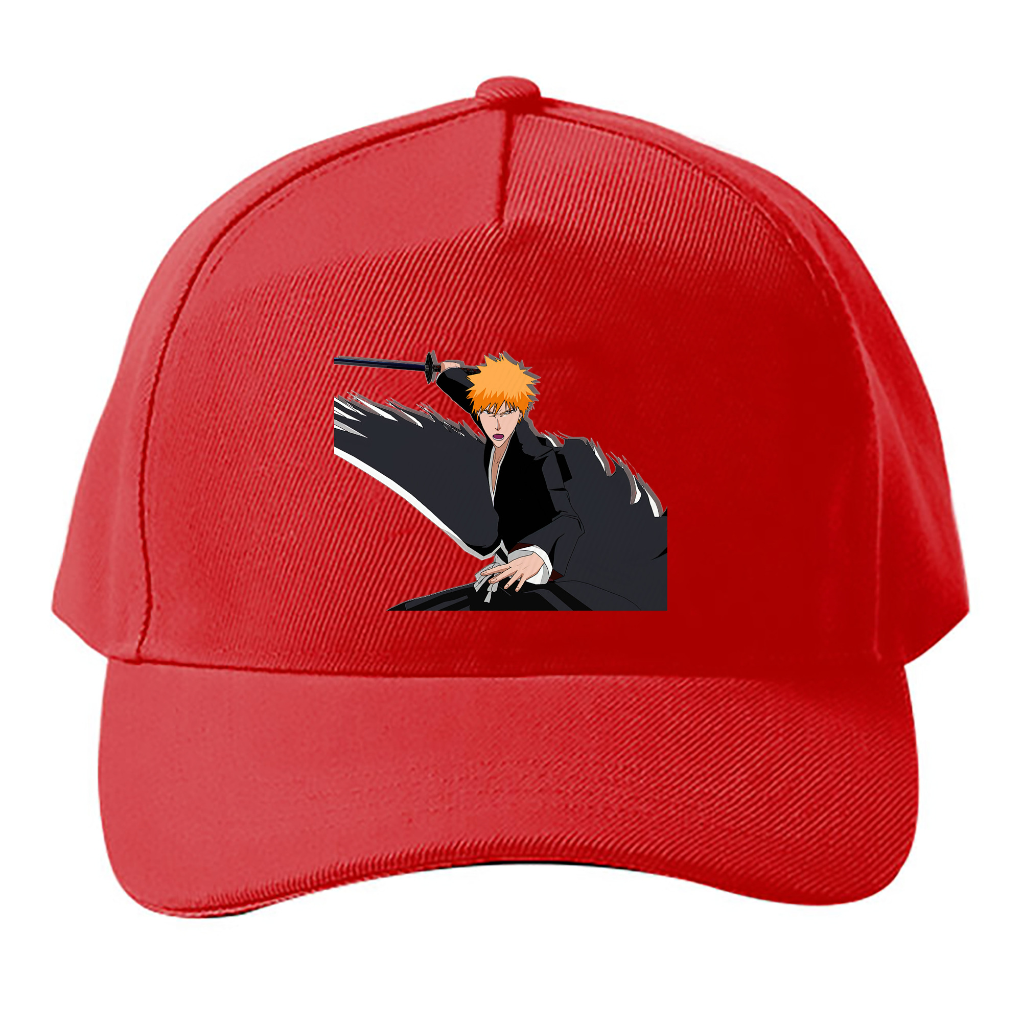 （画像用） ブリーチ 黒崎一護（くろさき いちご）BLEACH Kurosaki Ichigo ベースボールキャップ 綿100％ 男女兼用 帽子 スポーツ