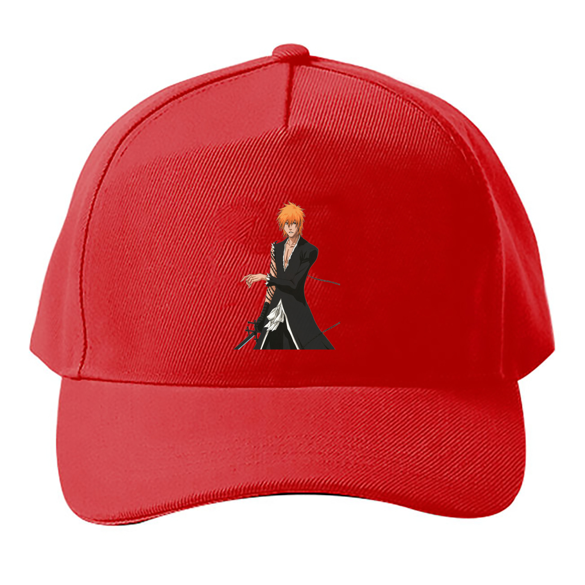 （画像用） ブリーチ 黒崎一護（くろさき いちご）BLEACH Kurosaki Ichigo ベースボールキャップ 綿100％ 男女兼用 帽子 スポーツ