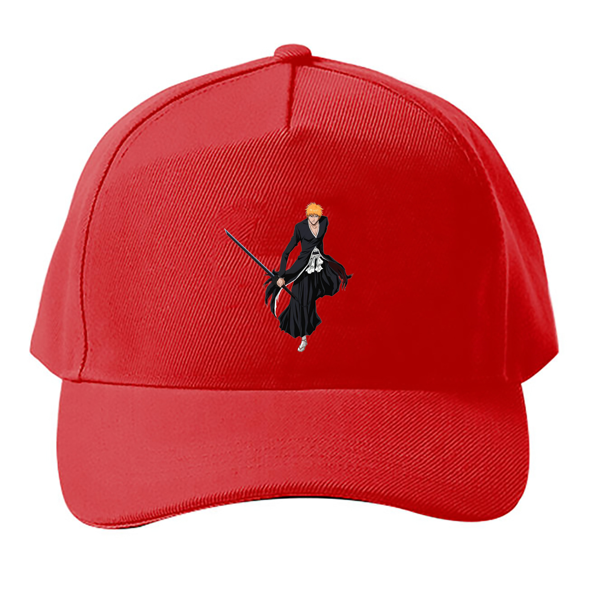 （画像用） ブリーチ 黒崎一護（くろさき いちご）BLEACH Kurosaki Ichigo ベースボールキャップ 綿100％ 男女兼用 帽子 スポーツ