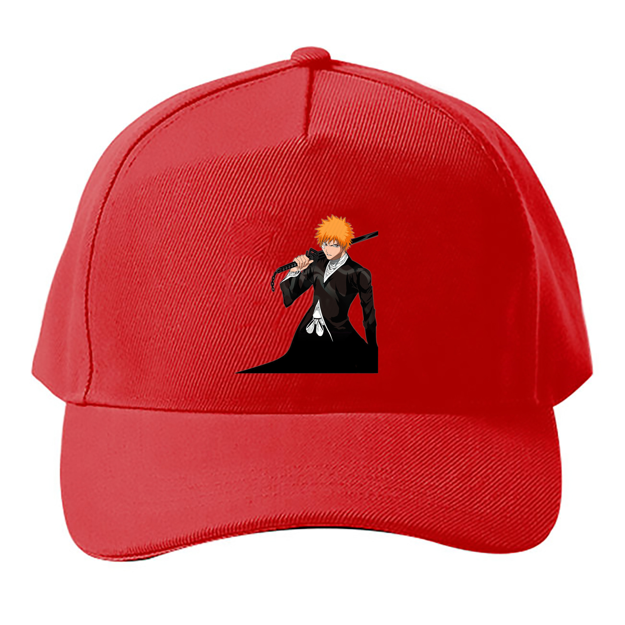 （画像用） ブリーチ 黒崎一護（くろさき いちご）BLEACH Kurosaki Ichigo ベースボールキャップ 綿100％ 男女兼用 帽子 スポーツ