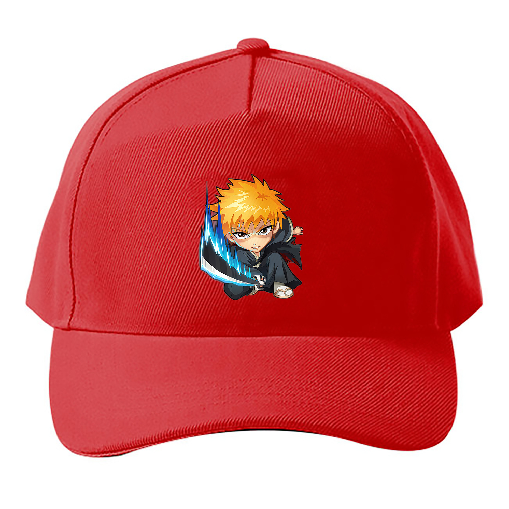 （画像用） ブリーチ 黒崎一護（くろさき いちご）BLEACH Kurosaki Ichigo ベースボールキャップ 綿100％ 男女兼用 帽子 スポーツ
