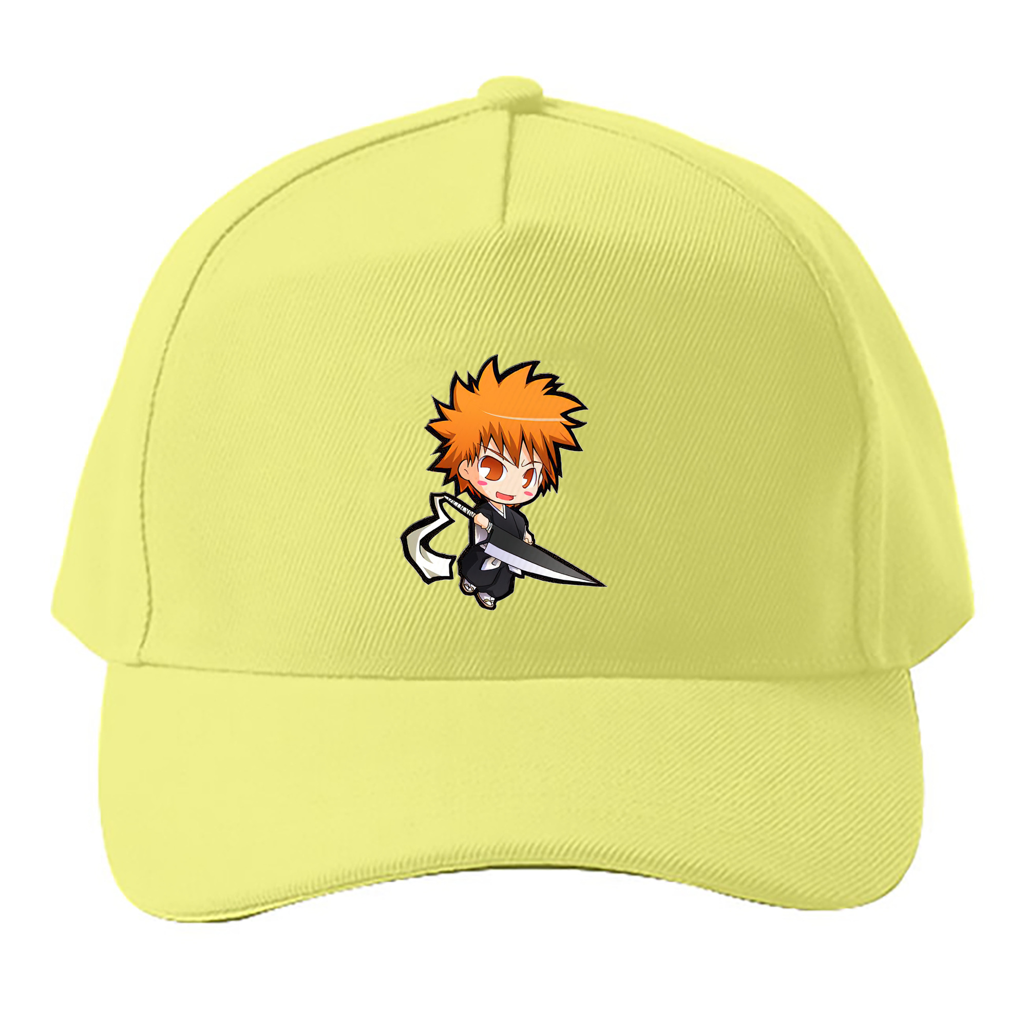 （画像用） ブリーチ 黒崎一護（くろさき いちご）BLEACH Kurosaki Ichigo ベースボールキャップ 綿100％ 男女兼用 帽子 スポーツ
