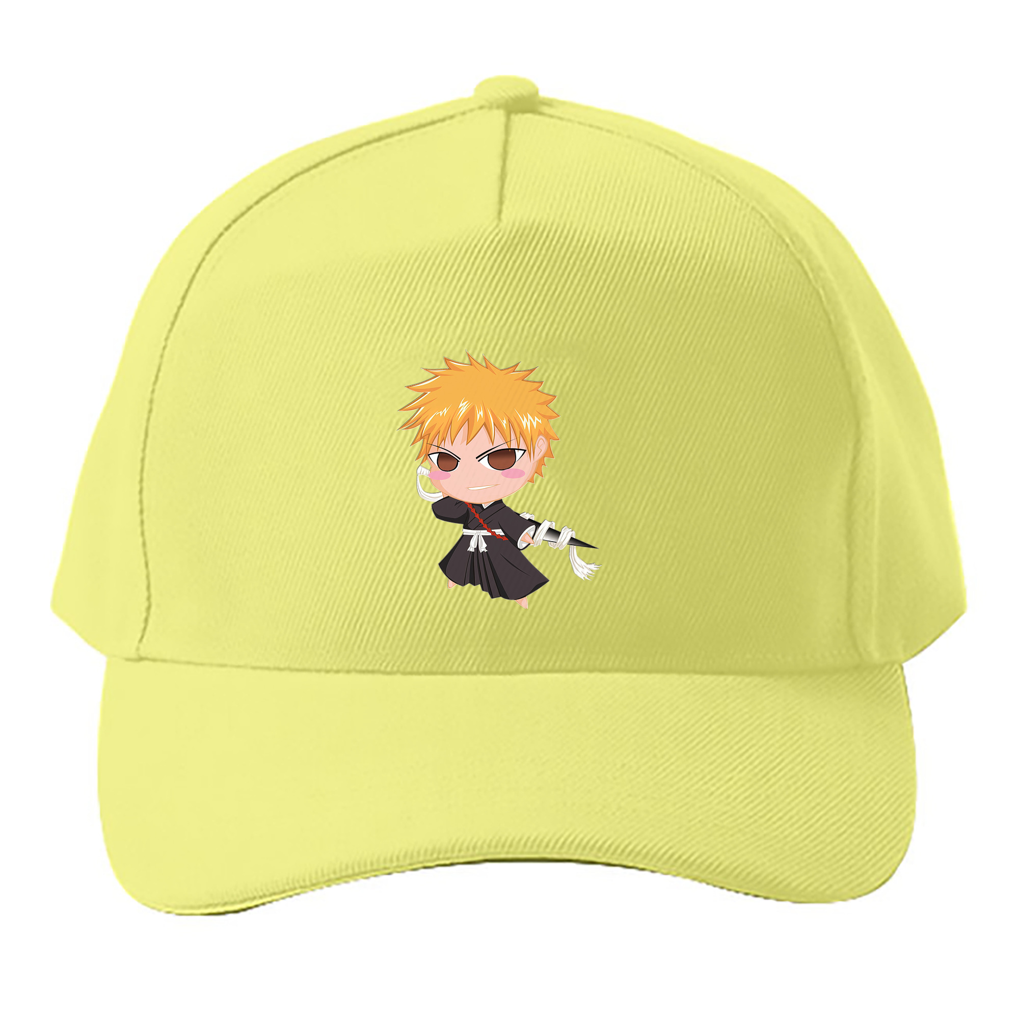 （画像用） ブリーチ 黒崎一護（くろさき いちご）BLEACH Kurosaki Ichigo ベースボールキャップ 綿100％ 男女兼用 帽子 スポーツ