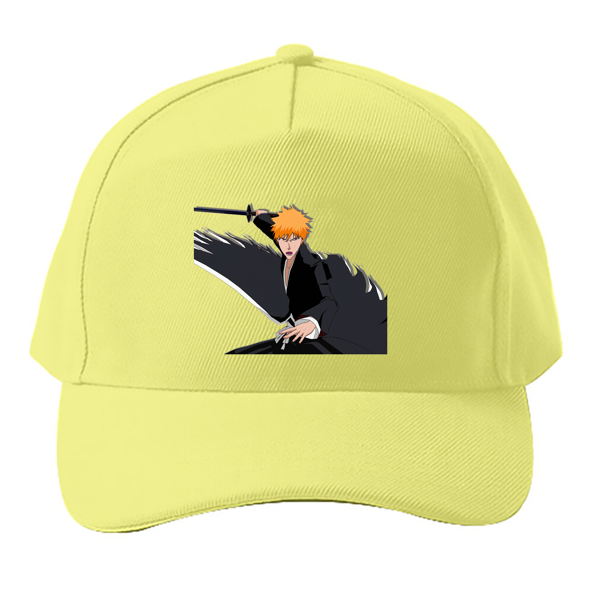 （画像用） ブリーチ 黒崎一護（くろさき いちご）BLEACH Kurosaki Ichigo ベースボールキャップ 綿100％ 男女兼用 帽子 スポーツ