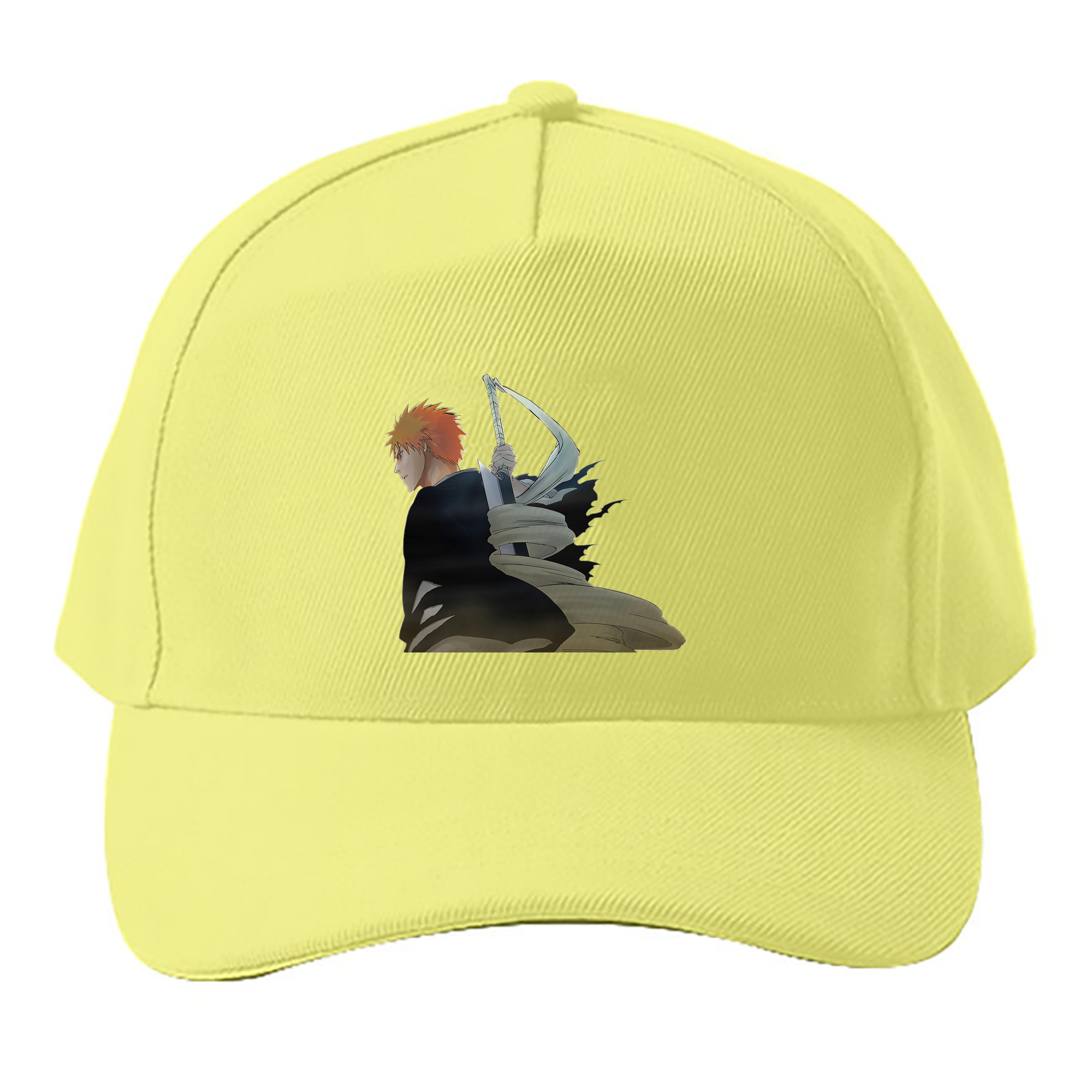 （画像用） ブリーチ 黒崎一護（くろさき いちご）BLEACH Kurosaki Ichigo ベースボールキャップ 綿100％ 男女兼用 帽子 スポーツ