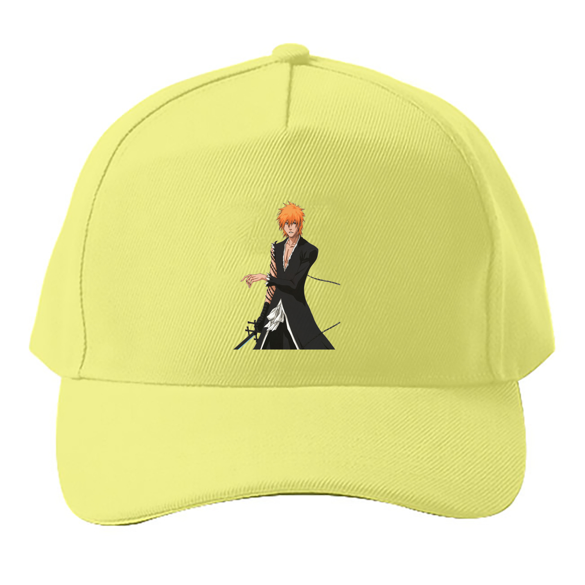 （画像用） ブリーチ 黒崎一護（くろさき いちご）BLEACH Kurosaki Ichigo ベースボールキャップ 綿100％ 男女兼用 帽子 スポーツ