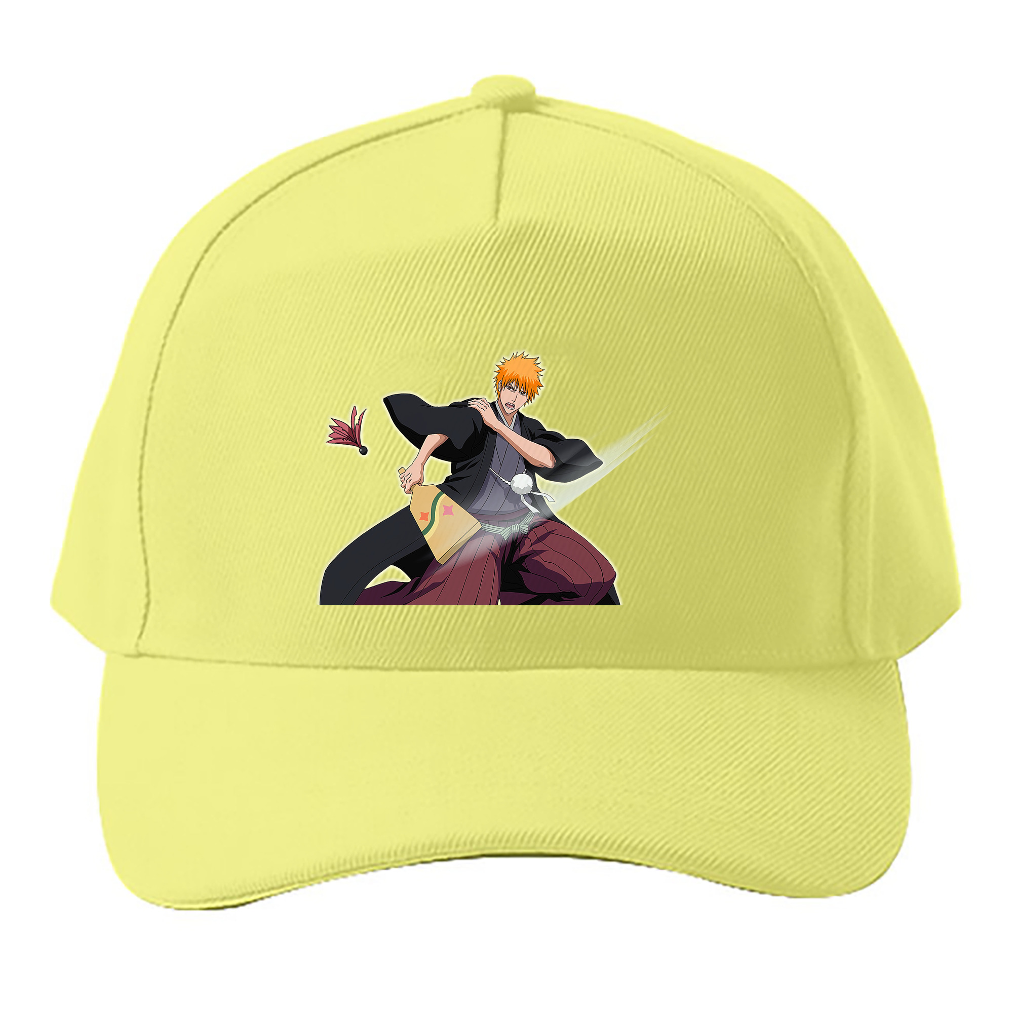 （画像用） ブリーチ 黒崎一護（くろさき いちご）BLEACH Kurosaki Ichigo ベースボールキャップ 綿100％ 男女兼用 帽子 スポーツ