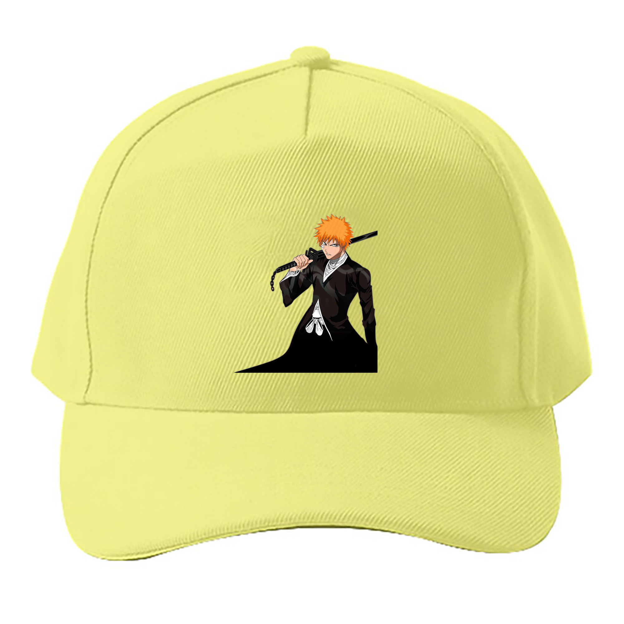 （画像用） ブリーチ 黒崎一護（くろさき いちご）BLEACH Kurosaki Ichigo ベースボールキャップ 綿100％ 男女兼用 帽子 スポーツ