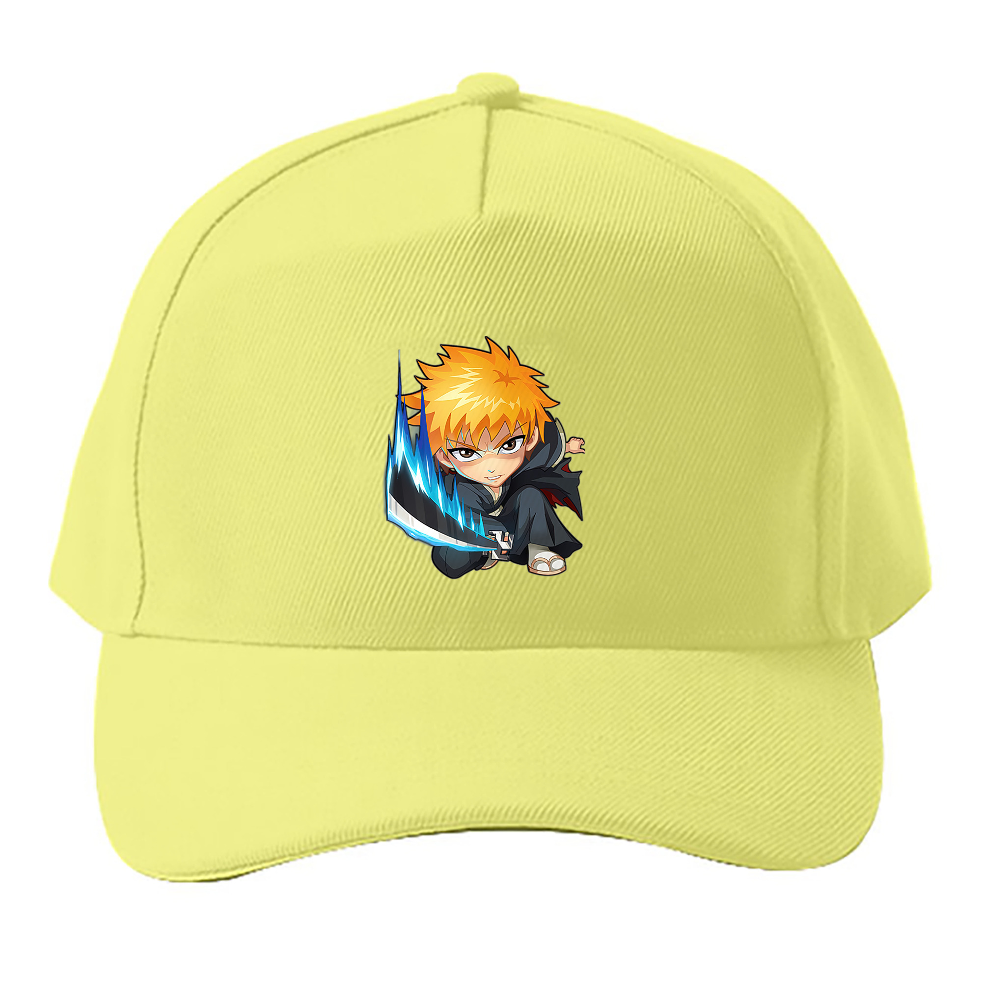 （画像用） ブリーチ 黒崎一護（くろさき いちご）BLEACH Kurosaki Ichigo ベースボールキャップ 綿100％ 男女兼用 帽子 スポーツ