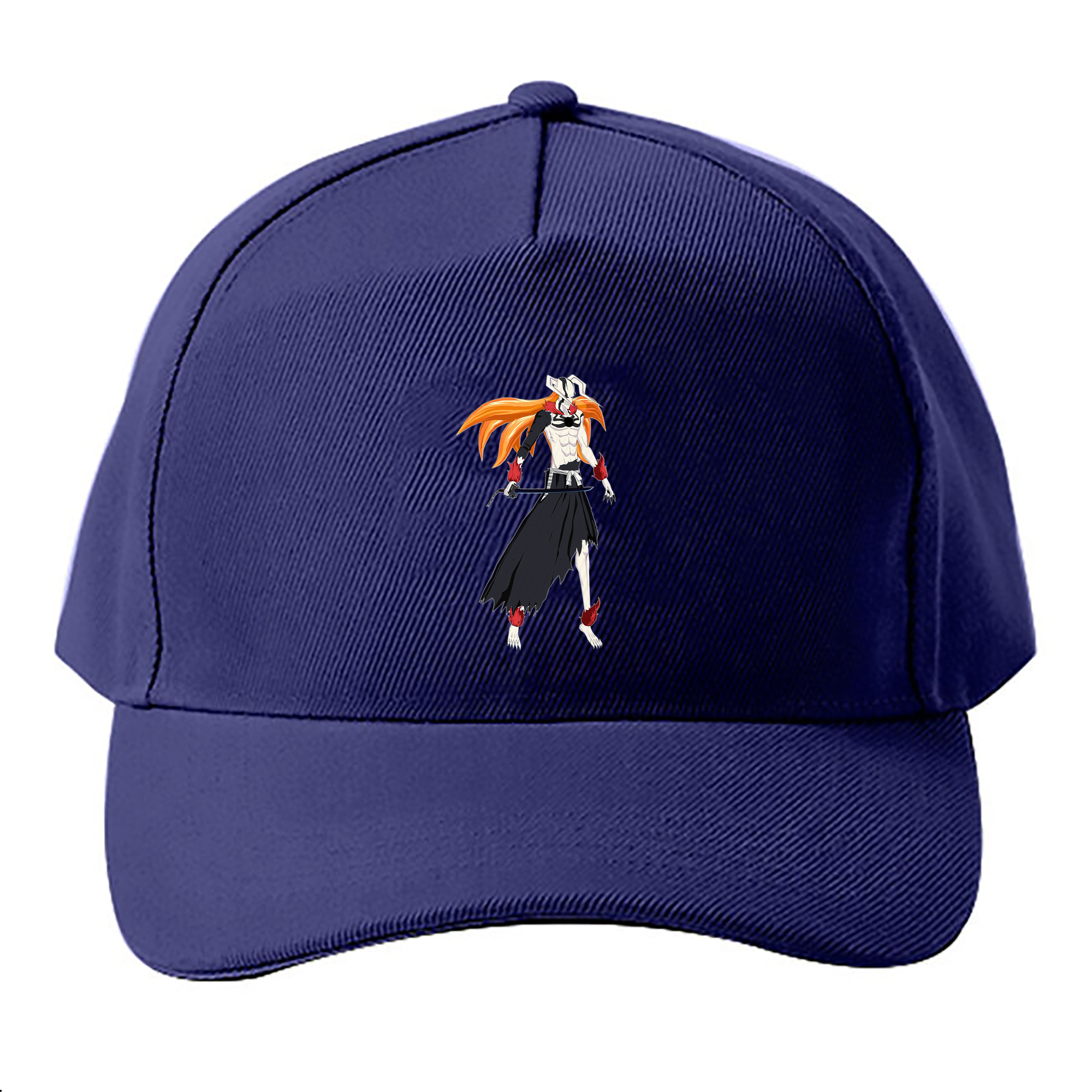 （画像用） ブリーチ 黒崎一護（くろさき いちご）BLEACH Kurosaki Ichigo ベースボールキャップ 綿100％ 男女兼用 帽子 スポーツ