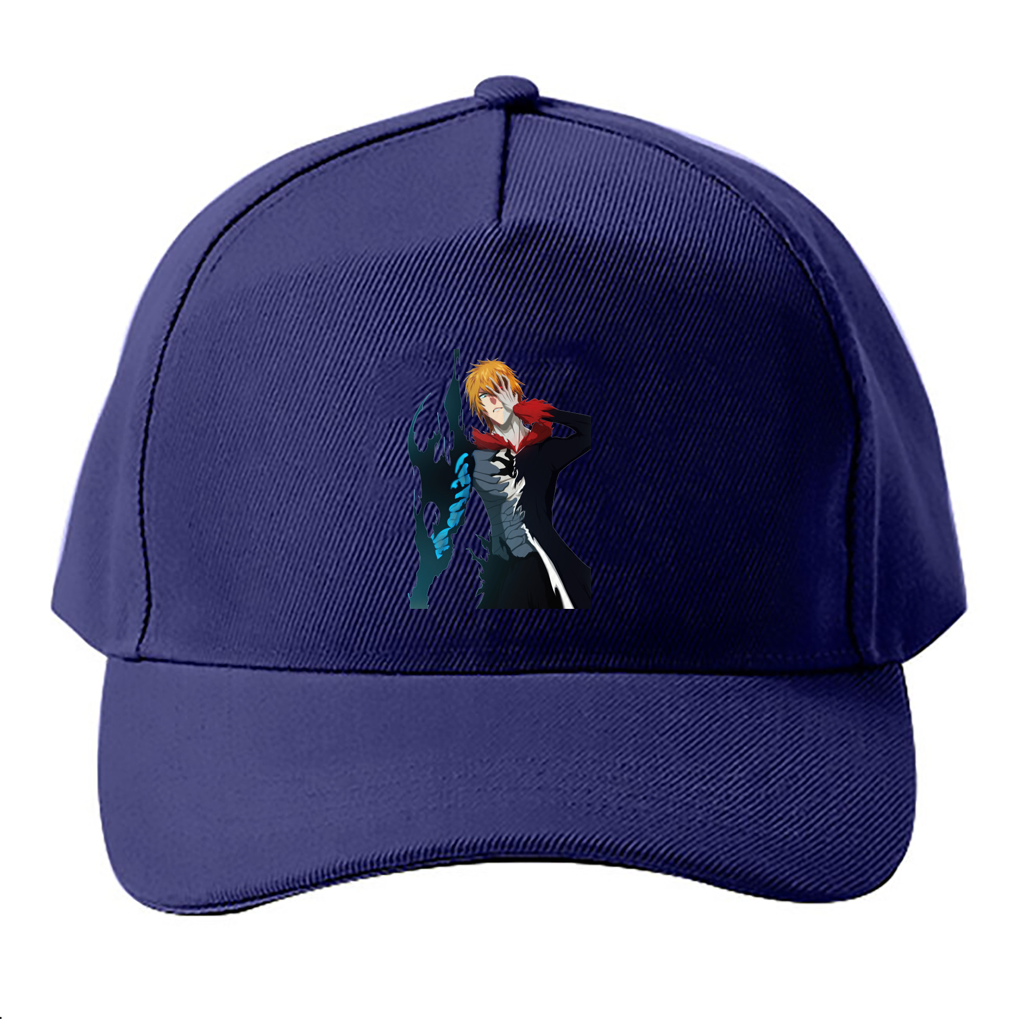（画像用） ブリーチ 黒崎一護（くろさき いちご）BLEACH Kurosaki Ichigo ベースボールキャップ 綿100％ 男女兼用 帽子 スポーツ