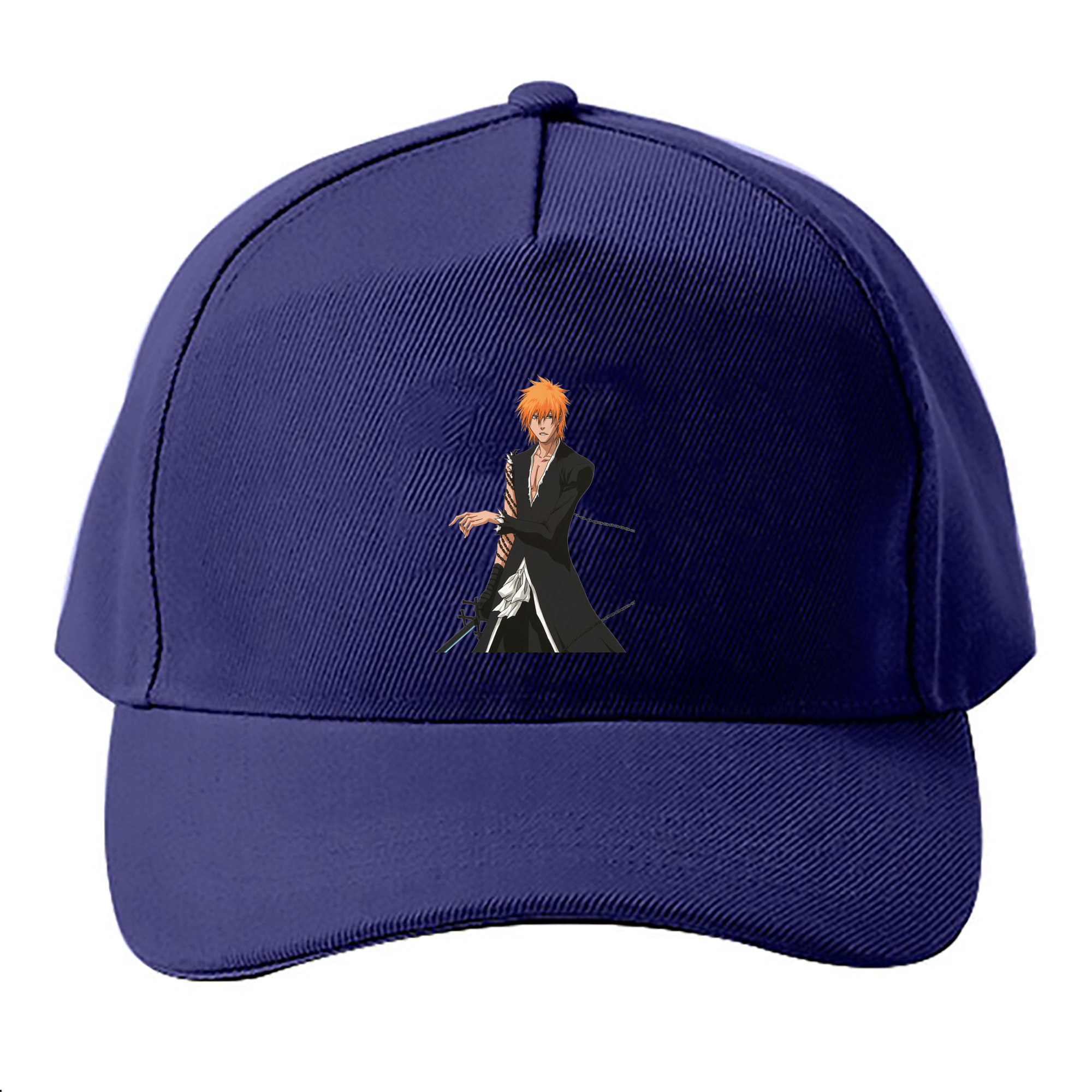 （画像用） ブリーチ 黒崎一護（くろさき いちご）BLEACH Kurosaki Ichigo ベースボールキャップ 綿100％ 男女兼用 帽子 スポーツ