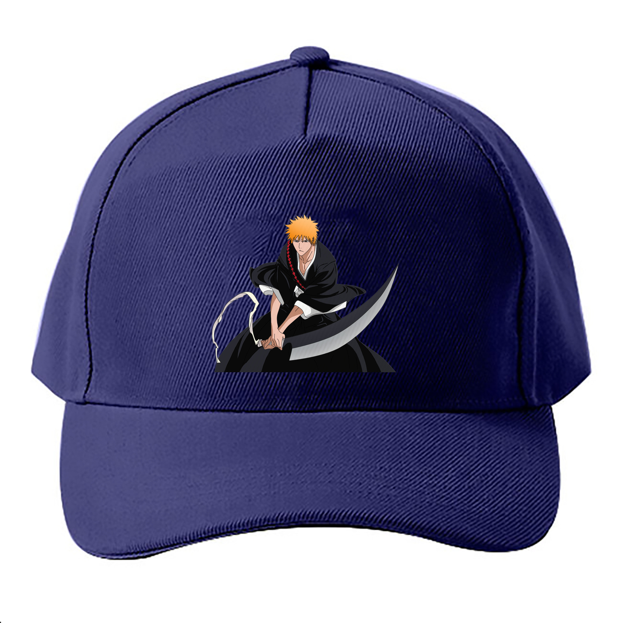 （画像用） ブリーチ 黒崎一護（くろさき いちご）BLEACH Kurosaki Ichigo ベースボールキャップ 綿100％ 男女兼用 帽子 スポーツ