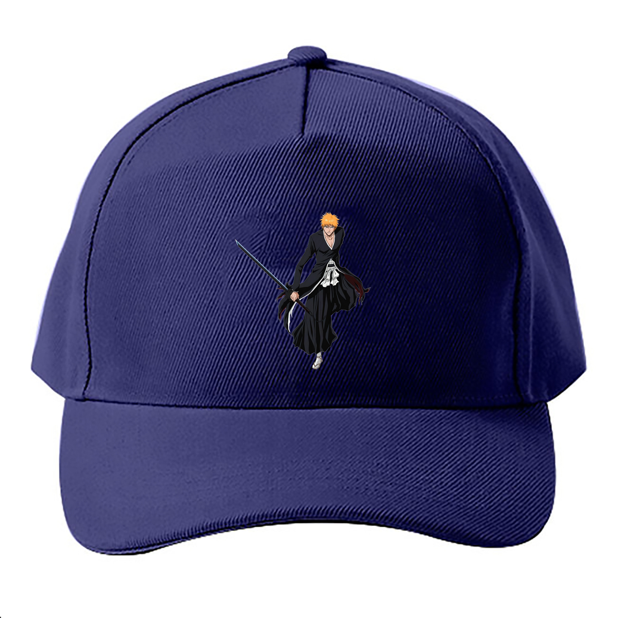 （画像用） ブリーチ 黒崎一護（くろさき いちご）BLEACH Kurosaki Ichigo ベースボールキャップ 綿100％ 男女兼用 帽子 スポーツ
