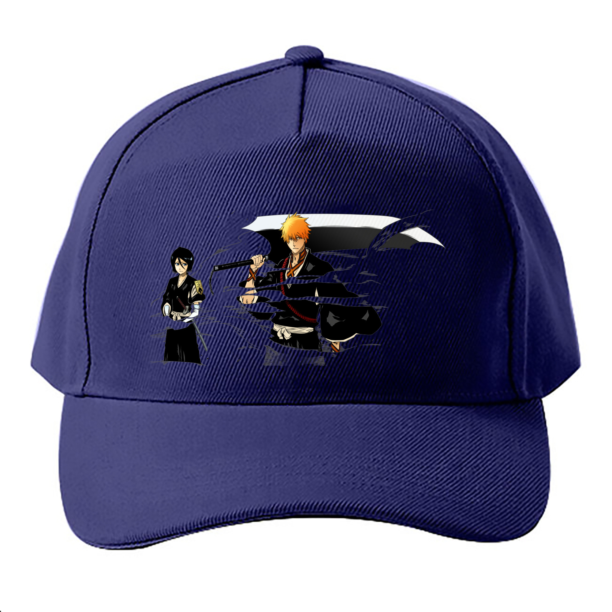 （画像用） ブリーチ 黒崎一護（くろさき いちご）BLEACH Kurosaki Ichigo ベースボールキャップ 綿100％ 男女兼用 帽子 スポーツ