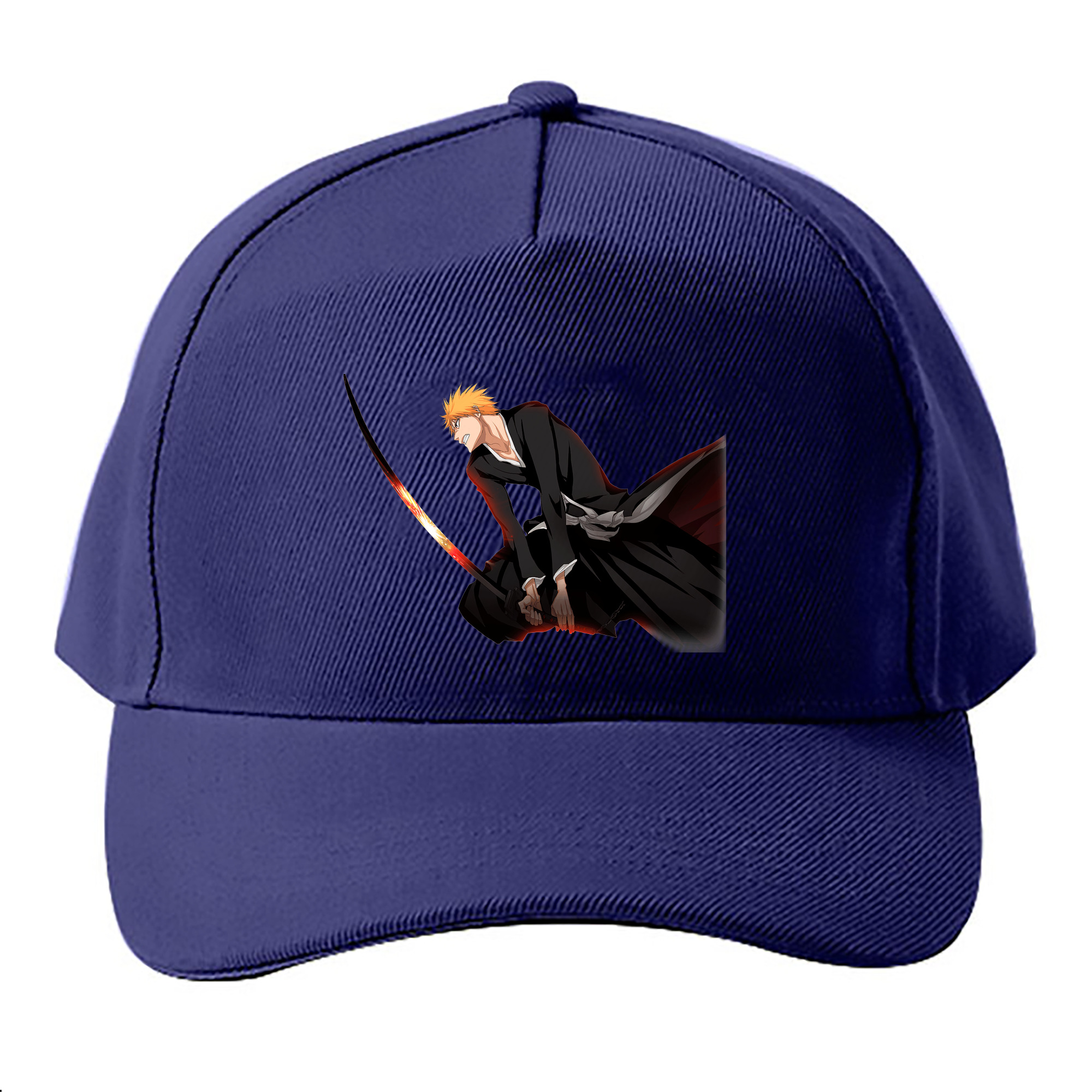 （画像用） ブリーチ 黒崎一護（くろさき いちご）BLEACH Kurosaki Ichigo ベースボールキャップ 綿100％ 男女兼用 帽子 スポーツ