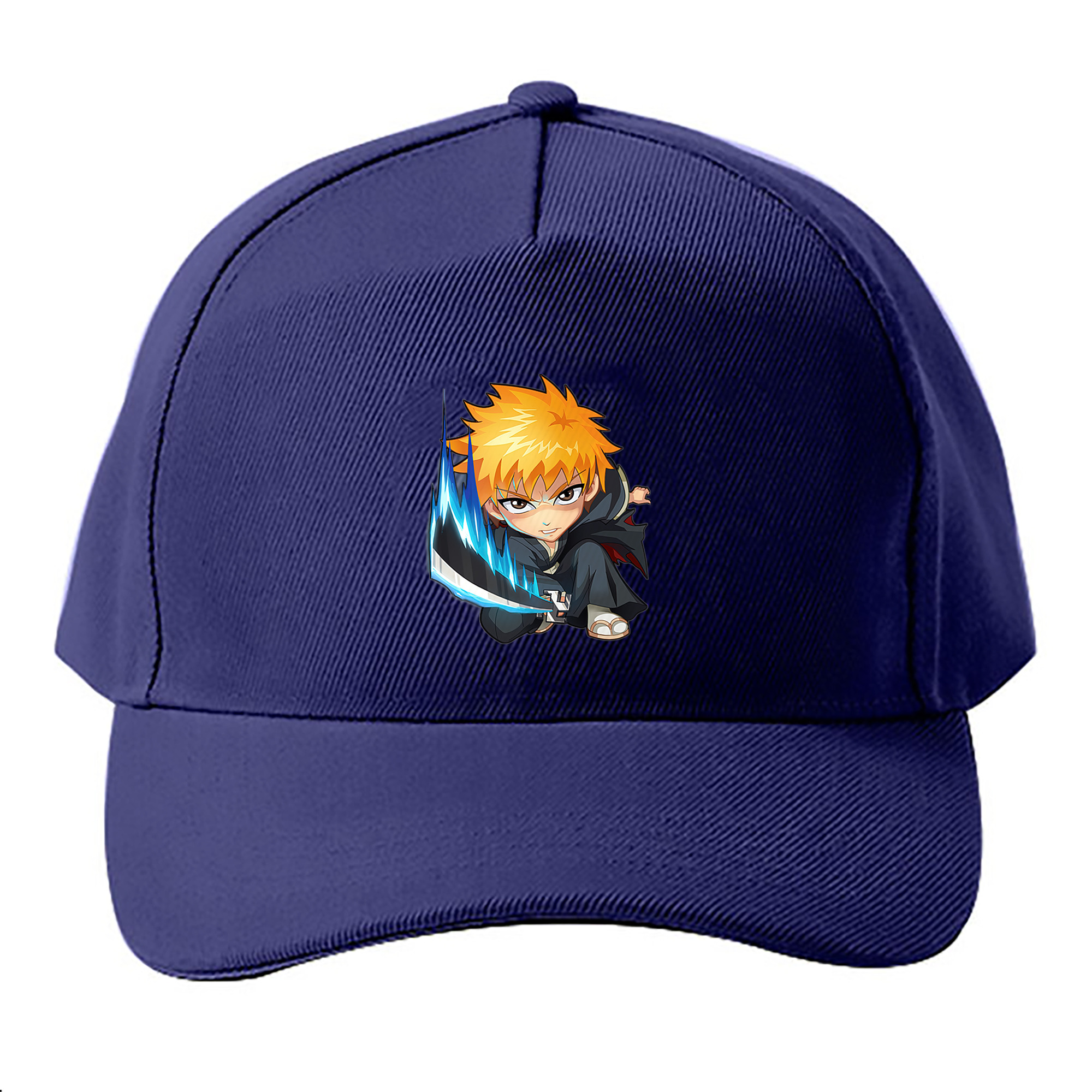 （画像用） ブリーチ 黒崎一護（くろさき いちご）BLEACH Kurosaki Ichigo ベースボールキャップ 綿100％ 男女兼用 帽子 スポーツ