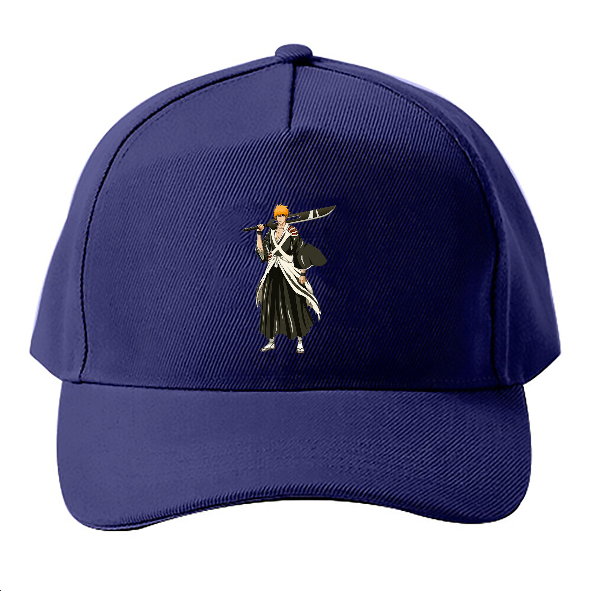 （画像用） ブリーチ 黒崎一護（くろさき いちご）BLEACH Kurosaki Ichigo ベースボールキャップ 綿100％ 男女兼用 帽子 スポーツ