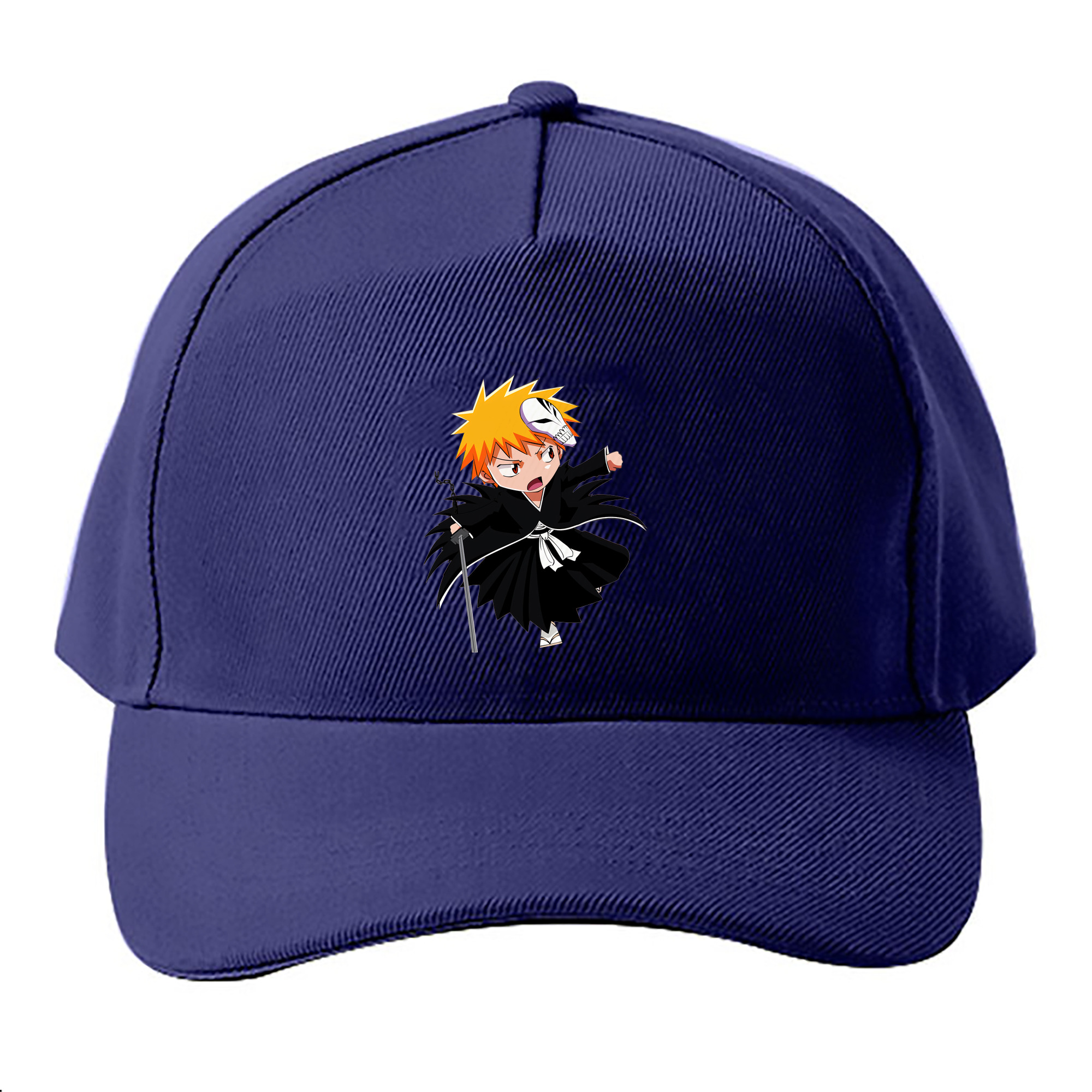 （画像用） ブリーチ 黒崎一護（くろさき いちご）BLEACH Kurosaki Ichigo ベースボールキャップ 綿100％ 男女兼用 帽子 スポーツ