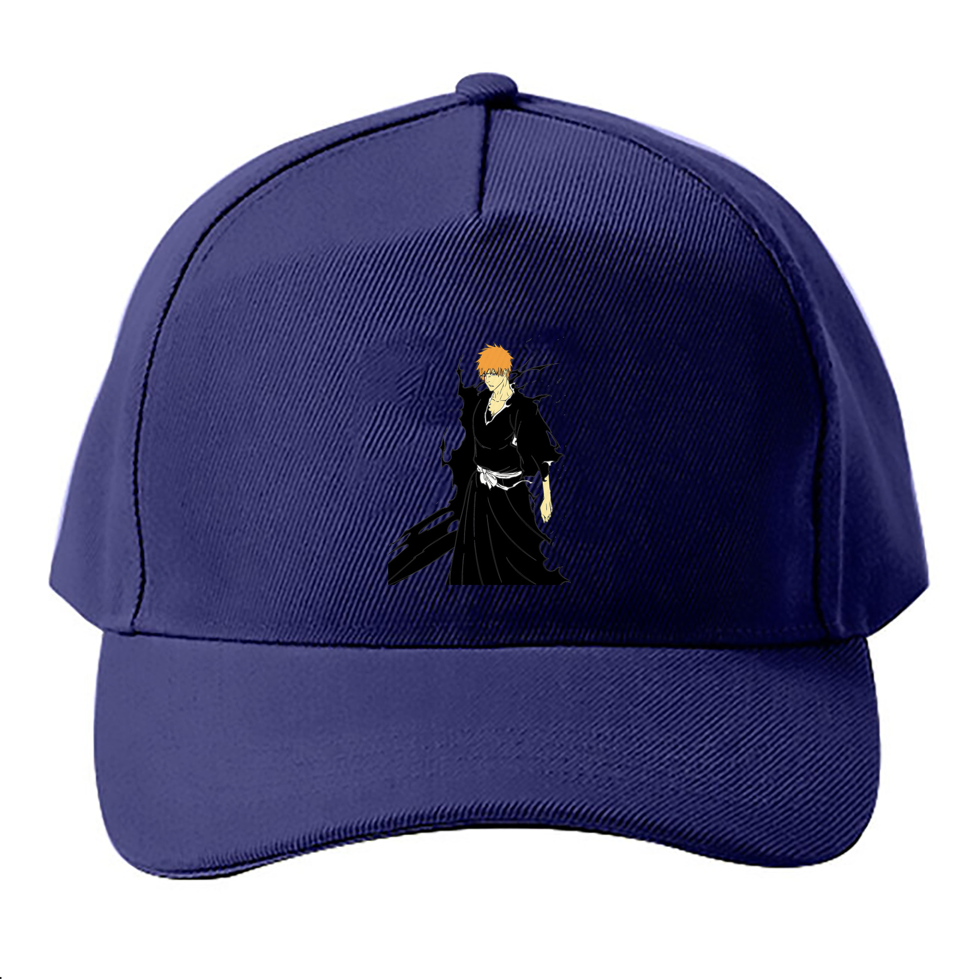 （画像用） ブリーチ 黒崎一護（くろさき いちご）BLEACH Kurosaki Ichigo ベースボールキャップ 綿100％ 男女兼用 帽子 スポーツ