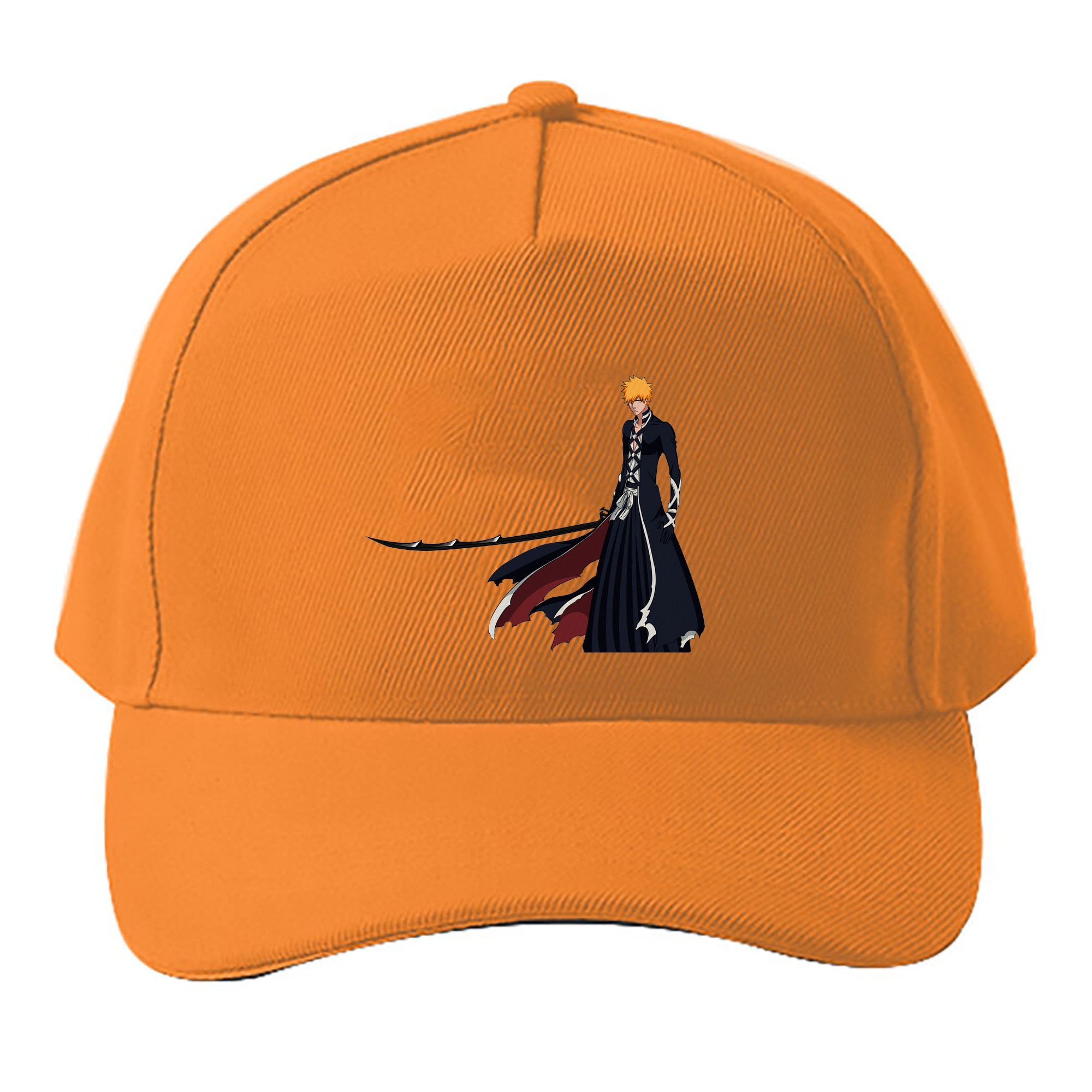 （画像用） ブリーチ 黒崎一護（くろさき いちご）BLEACH Kurosaki Ichigo ベースボールキャップ 綿100％ 男女兼用 帽子 スポーツ