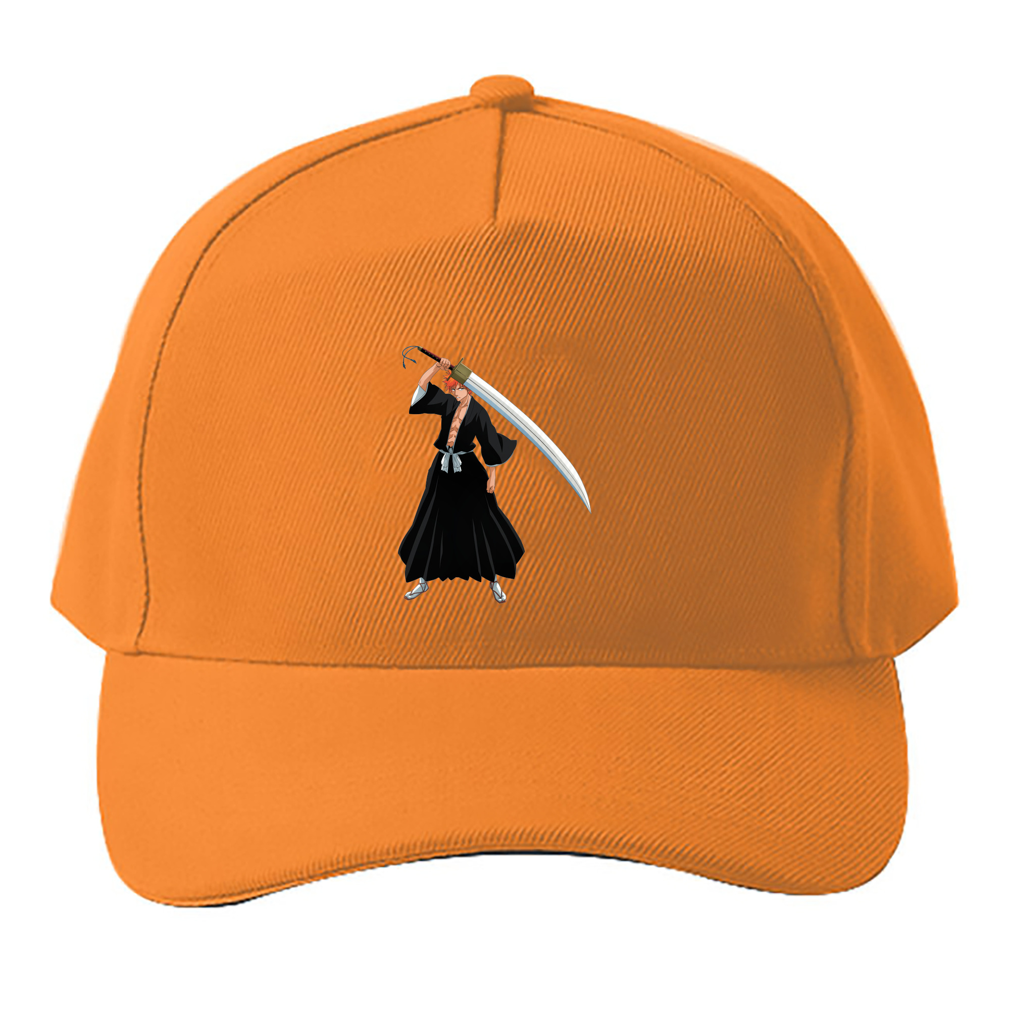 （画像用） ブリーチ 黒崎一護（くろさき いちご）BLEACH Kurosaki Ichigo ベースボールキャップ 綿100％ 男女兼用 帽子 スポーツ