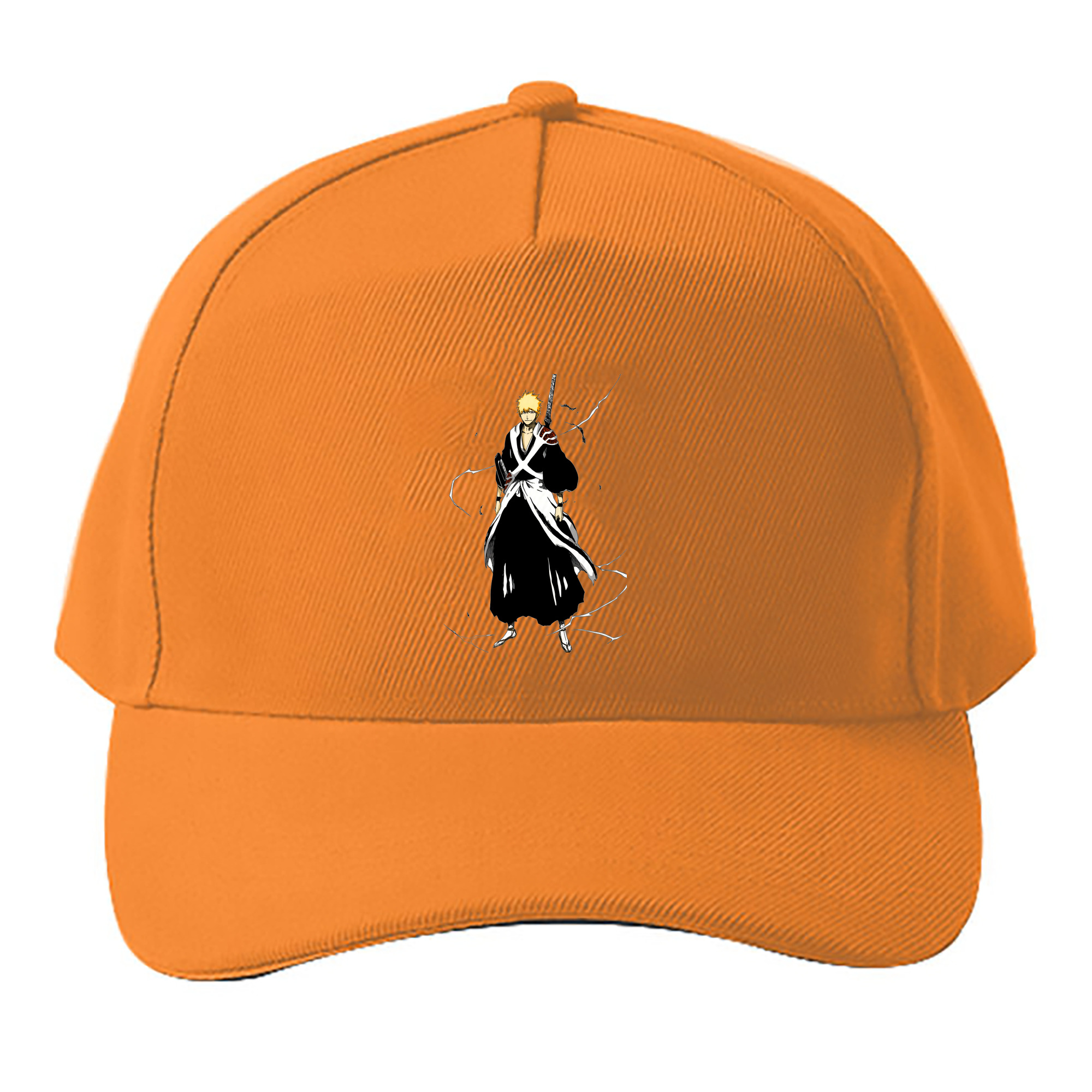 （画像用） ブリーチ 黒崎一護（くろさき いちご）BLEACH Kurosaki Ichigo ベースボールキャップ 綿100％ 男女兼用 帽子 スポーツ