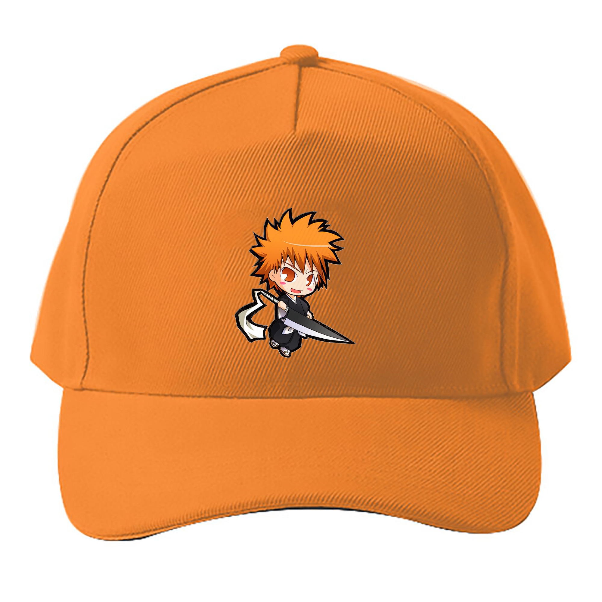 （画像用） ブリーチ 黒崎一護（くろさき いちご）BLEACH Kurosaki Ichigo ベースボールキャップ 綿100％ 男女兼用 帽子 スポーツ