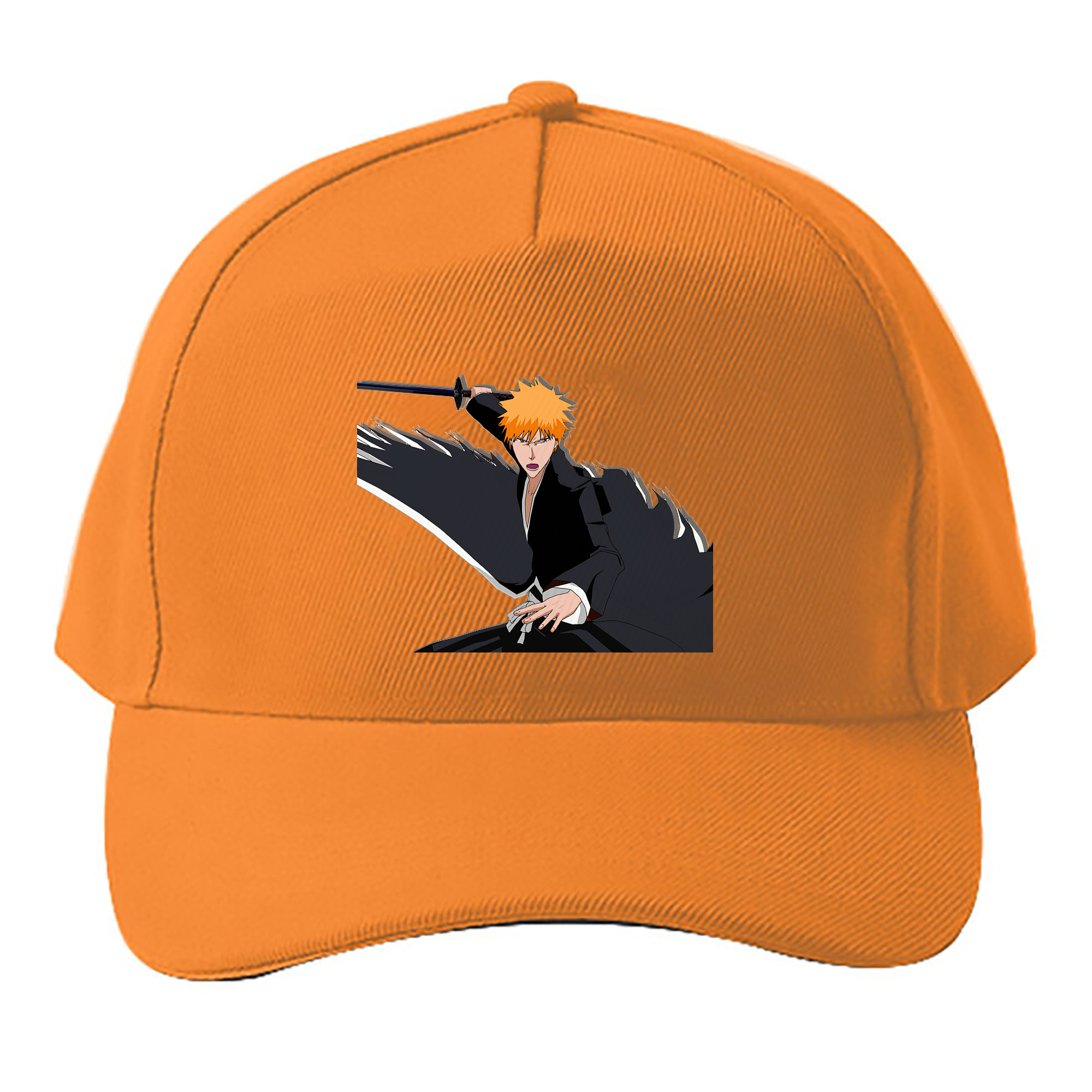 （画像用） ブリーチ 黒崎一護（くろさき いちご）BLEACH Kurosaki Ichigo ベースボールキャップ 綿100％ 男女兼用 帽子 スポーツ