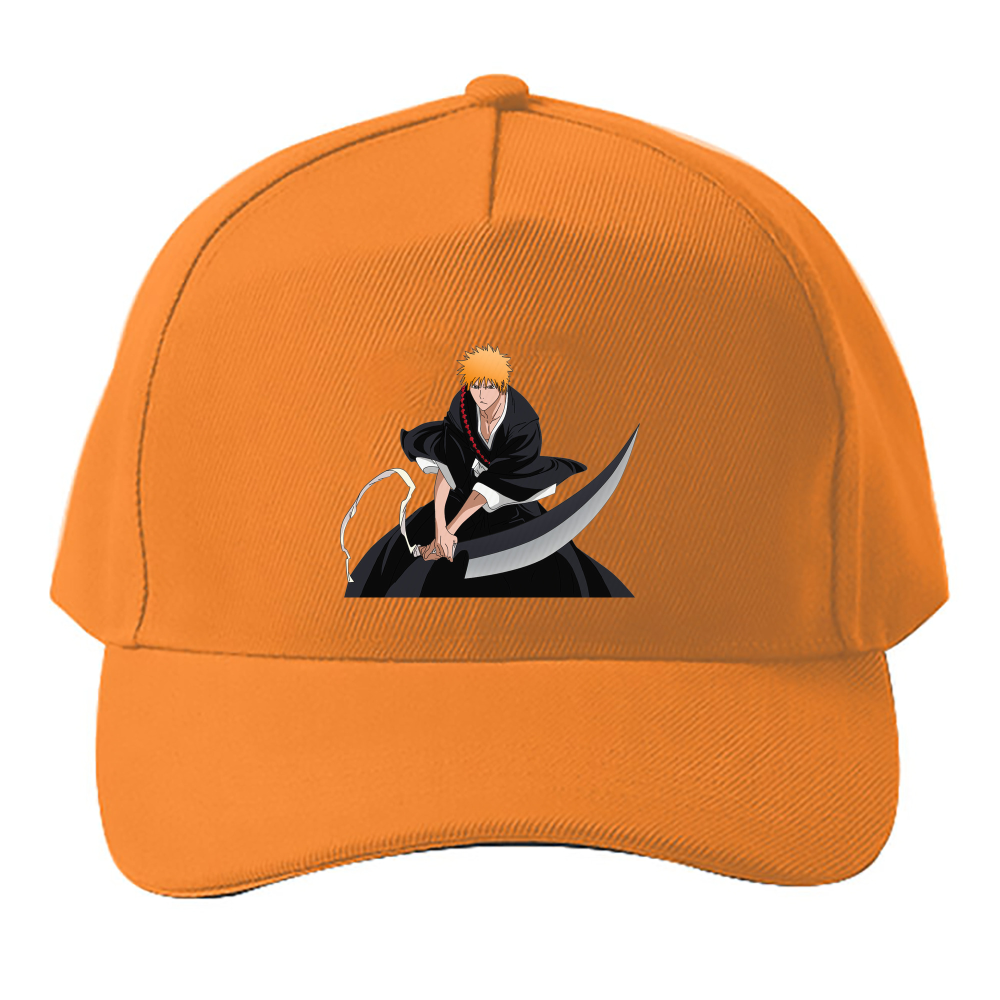 （画像用） ブリーチ 黒崎一護（くろさき いちご）BLEACH Kurosaki Ichigo ベースボールキャップ 綿100％ 男女兼用 帽子 スポーツ