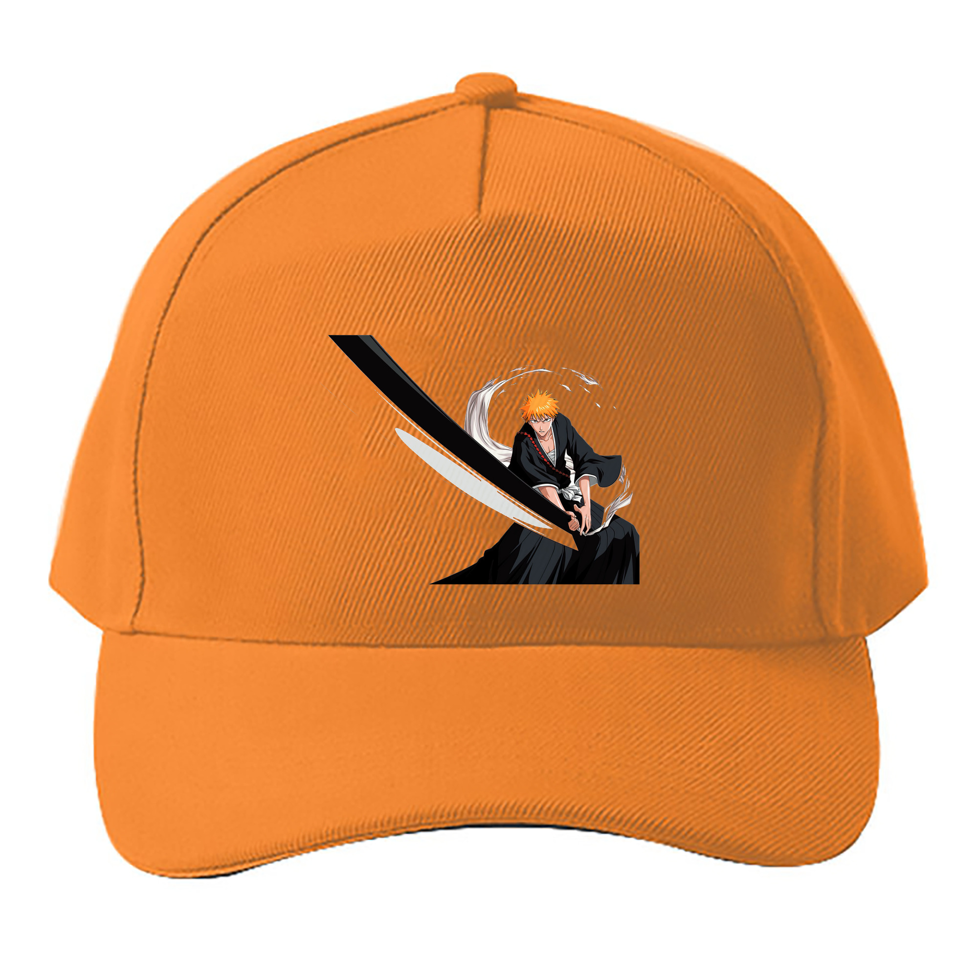 （画像用） ブリーチ 黒崎一護（くろさき いちご）BLEACH Kurosaki Ichigo ベースボールキャップ 綿100％ 男女兼用 帽子 スポーツ