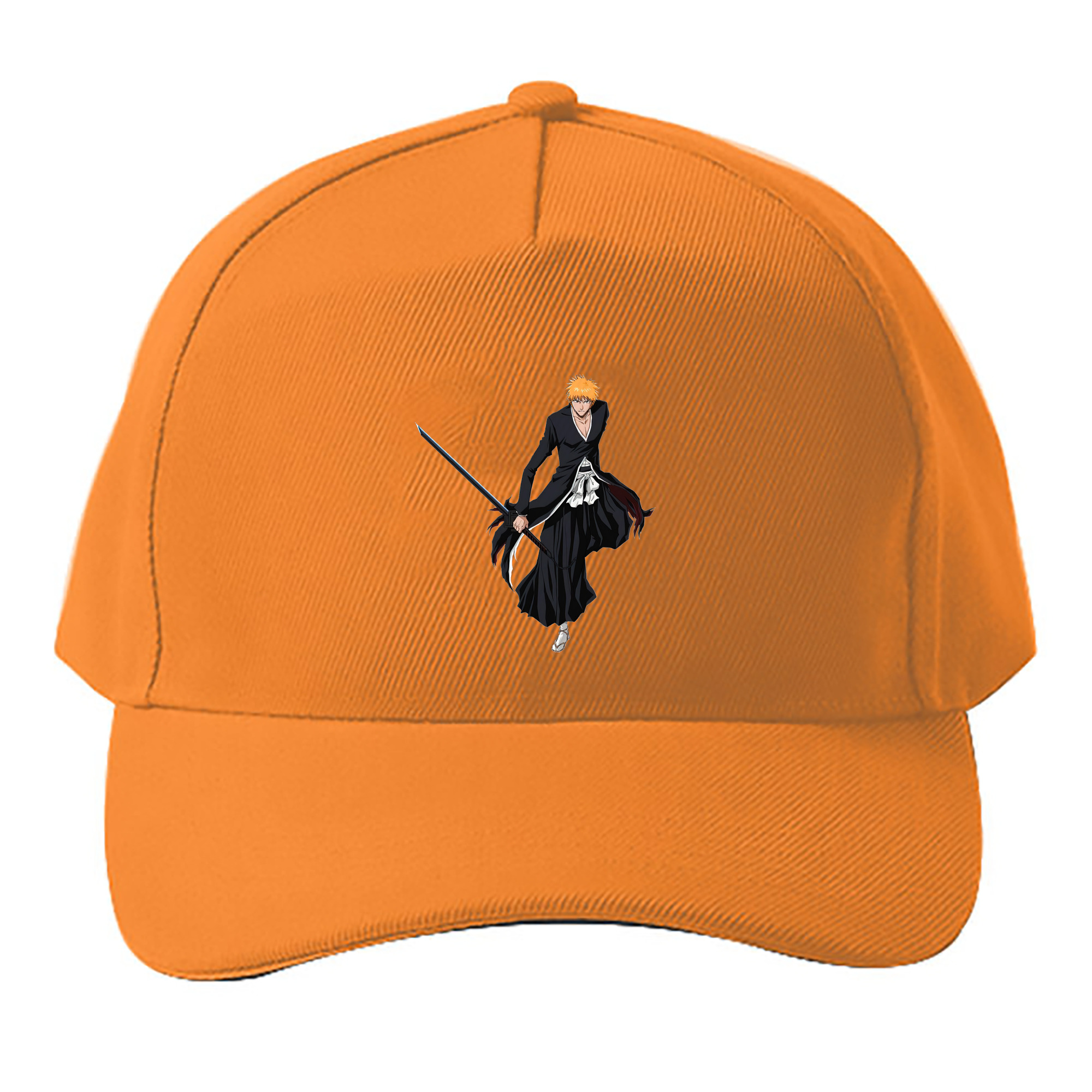 （画像用） ブリーチ 黒崎一護（くろさき いちご）BLEACH Kurosaki Ichigo ベースボールキャップ 綿100％ 男女兼用 帽子 スポーツ