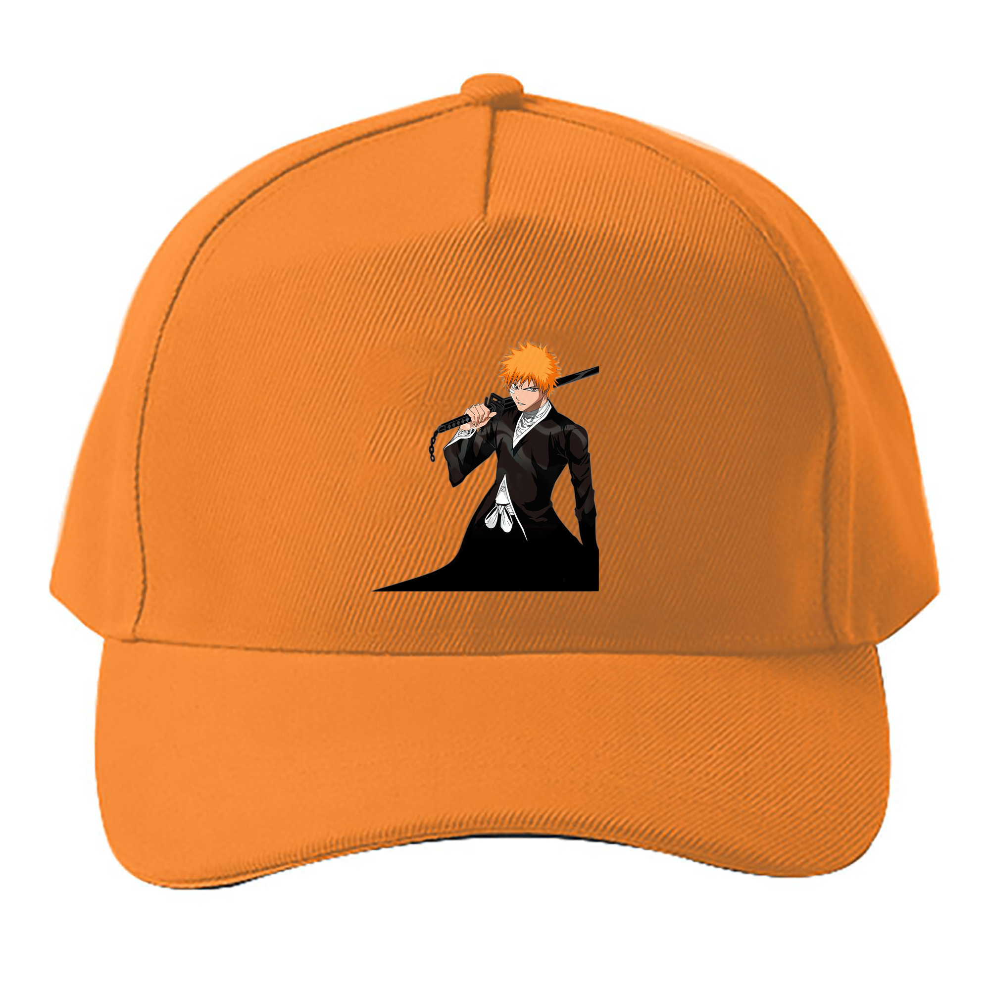 （画像用） ブリーチ 黒崎一護（くろさき いちご）BLEACH Kurosaki Ichigo ベースボールキャップ 綿100％ 男女兼用 帽子 スポーツ