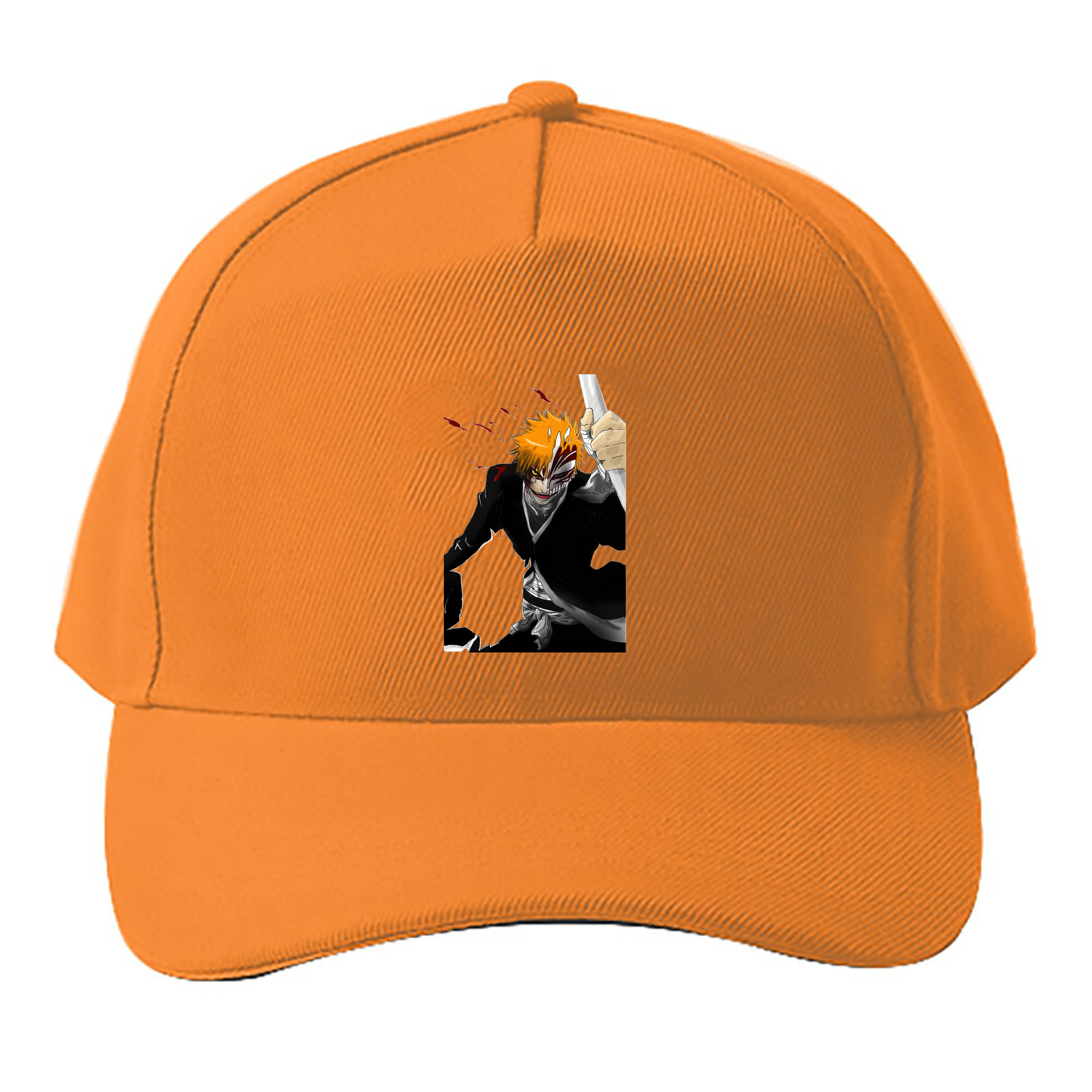 （画像用） ブリーチ 黒崎一護（くろさき いちご）BLEACH Kurosaki Ichigo ベースボールキャップ 綿100％ 男女兼用 帽子 スポーツ