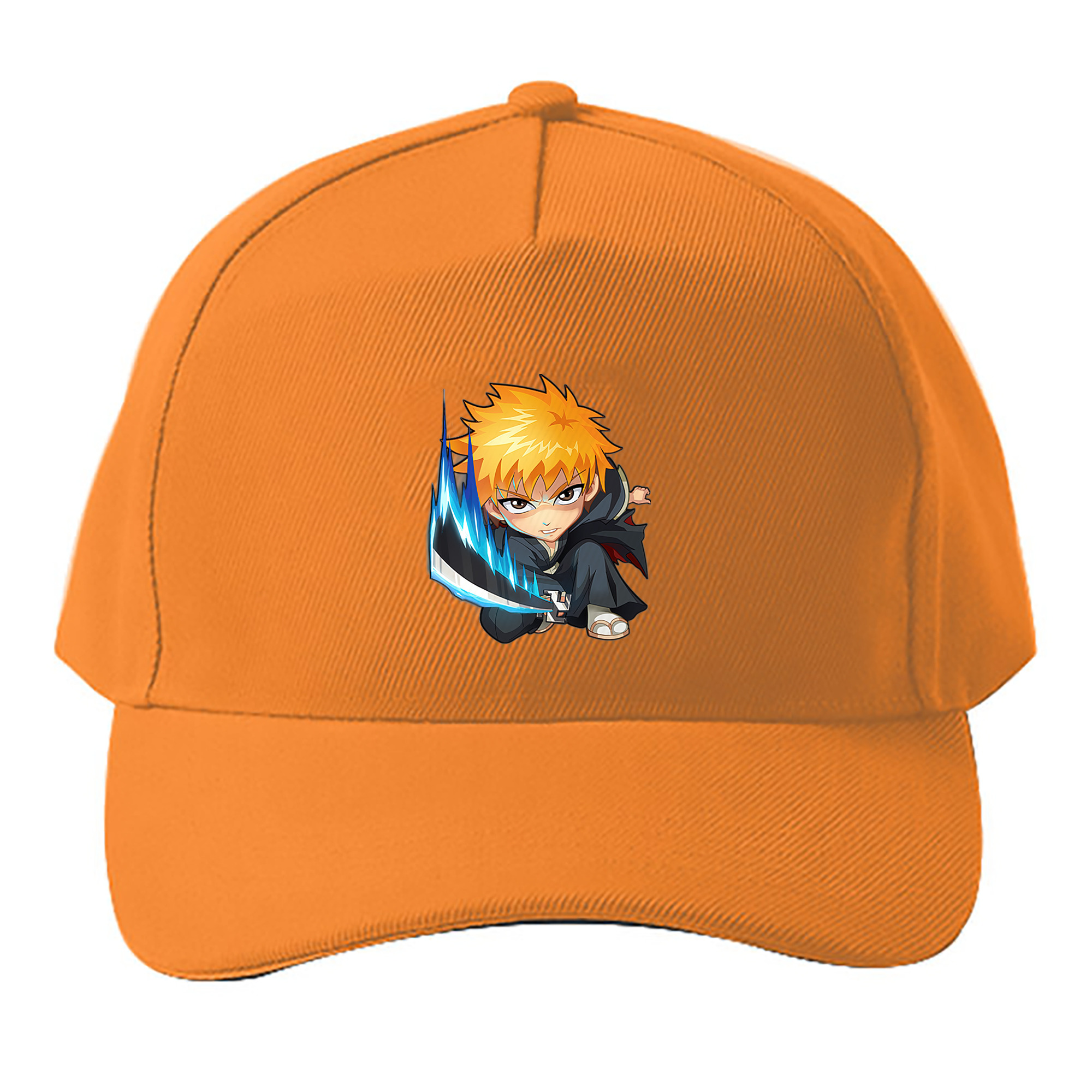 （画像用） ブリーチ 黒崎一護（くろさき いちご）BLEACH Kurosaki Ichigo ベースボールキャップ 綿100％ 男女兼用 帽子 スポーツ
