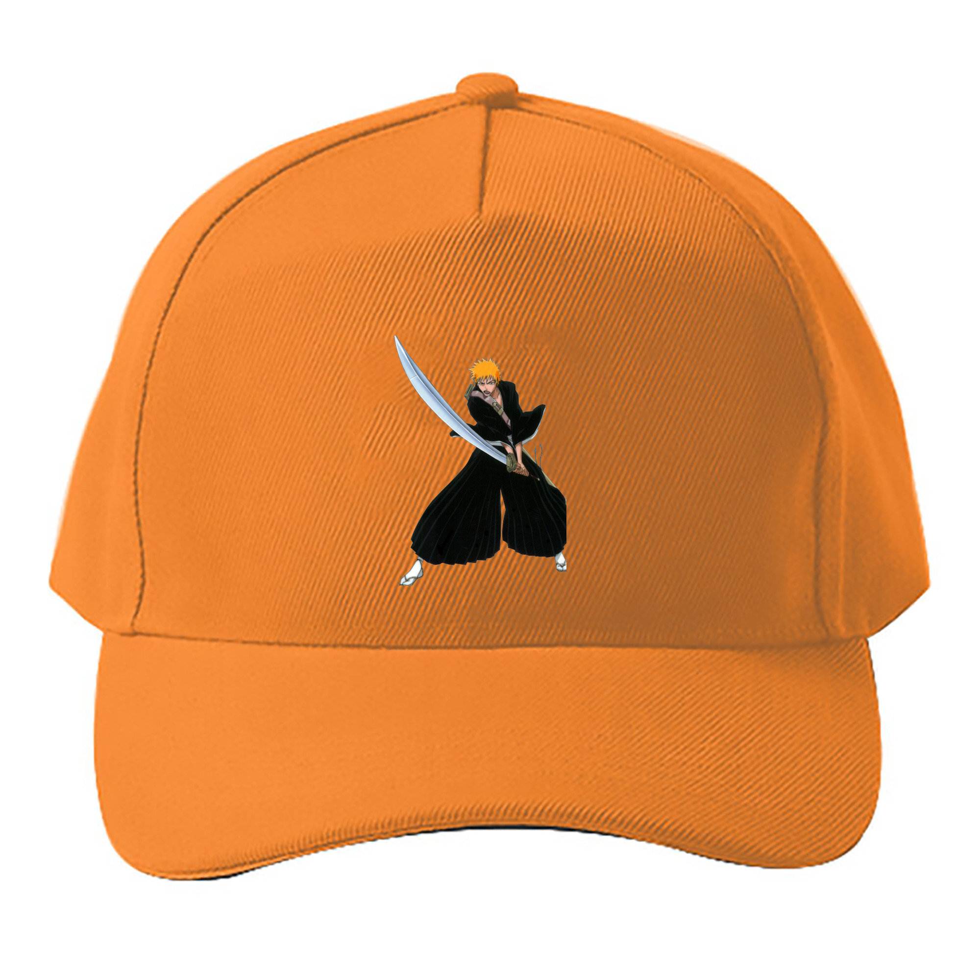 （画像用） ブリーチ 黒崎一護（くろさき いちご）BLEACH Kurosaki Ichigo ベースボールキャップ 綿100％ 男女兼用 帽子 スポーツ