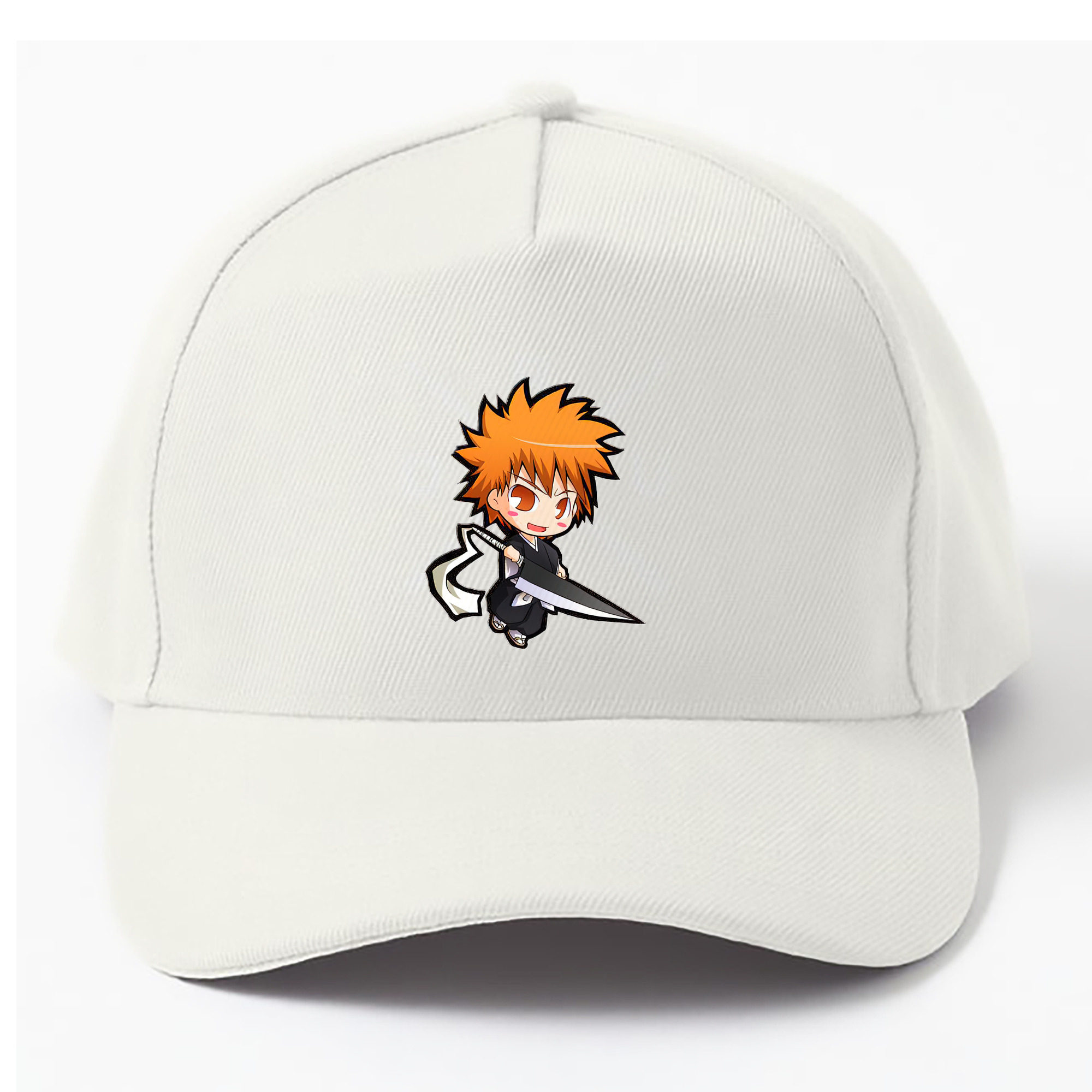（画像用） ブリーチ 黒崎一護（くろさき いちご）BLEACH Kurosaki Ichigo ベースボールキャップ 綿100％ 男女兼用 帽子 スポーツ