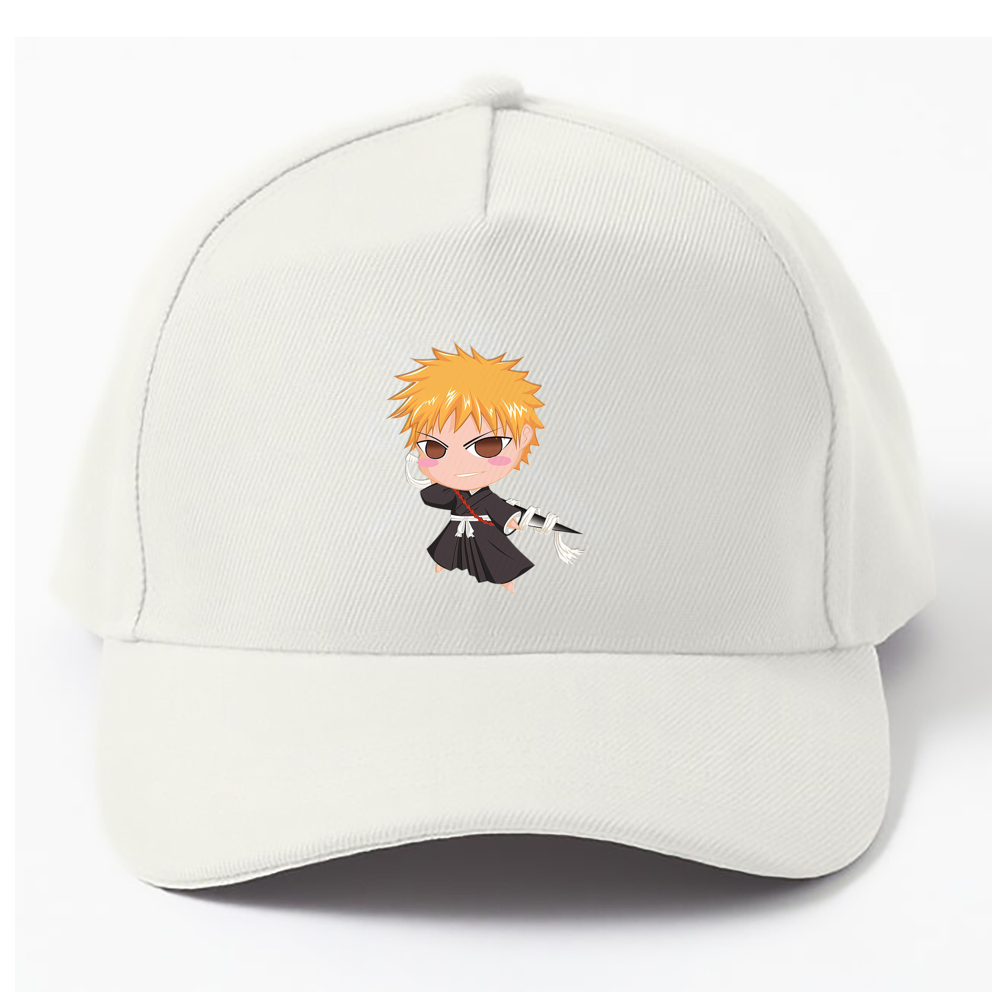 （画像用） ブリーチ 黒崎一護（くろさき いちご）BLEACH Kurosaki Ichigo ベースボールキャップ 綿100％ 男女兼用 帽子 スポーツ