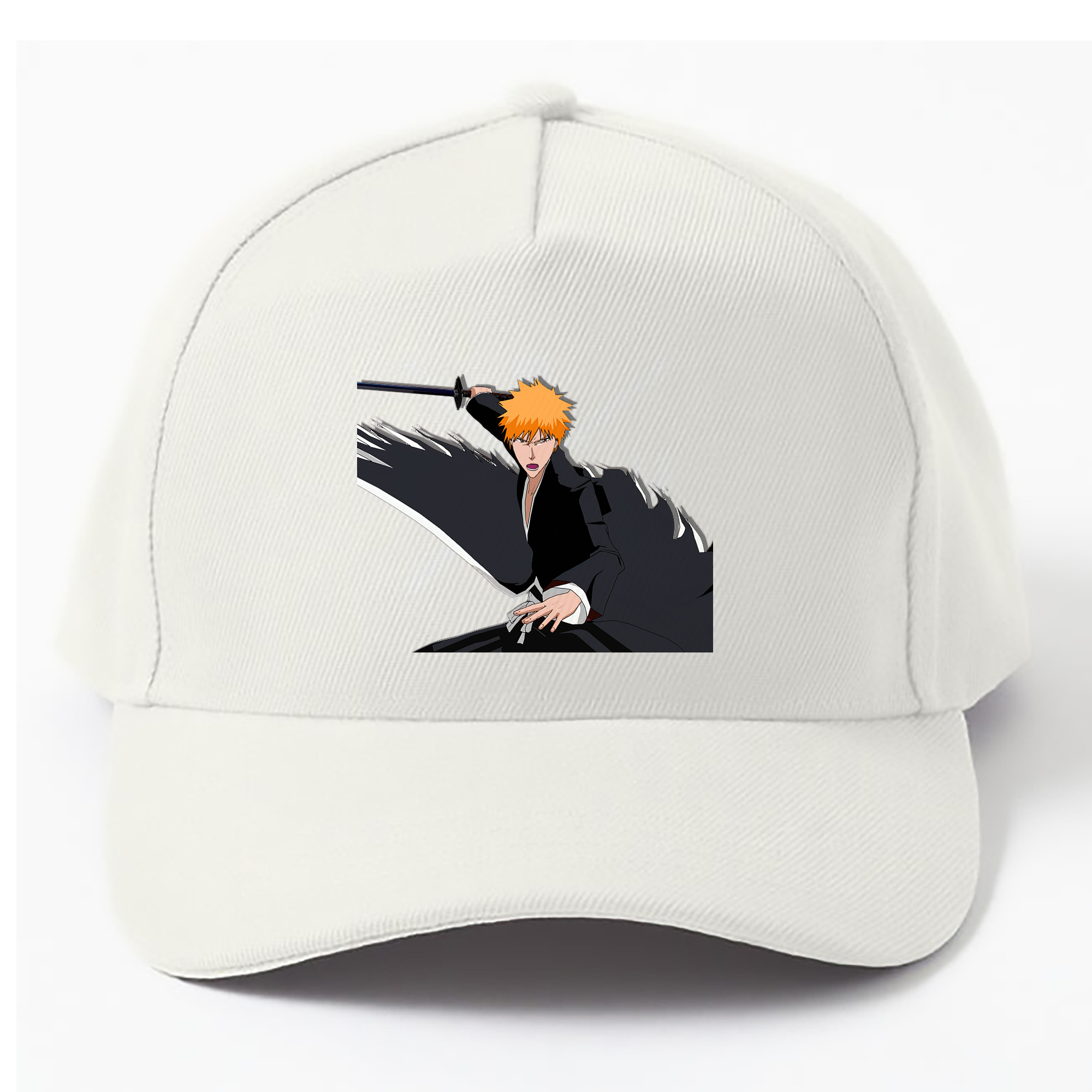 （画像用） ブリーチ 黒崎一護（くろさき いちご）BLEACH Kurosaki Ichigo ベースボールキャップ 綿100％ 男女兼用 帽子 スポーツ