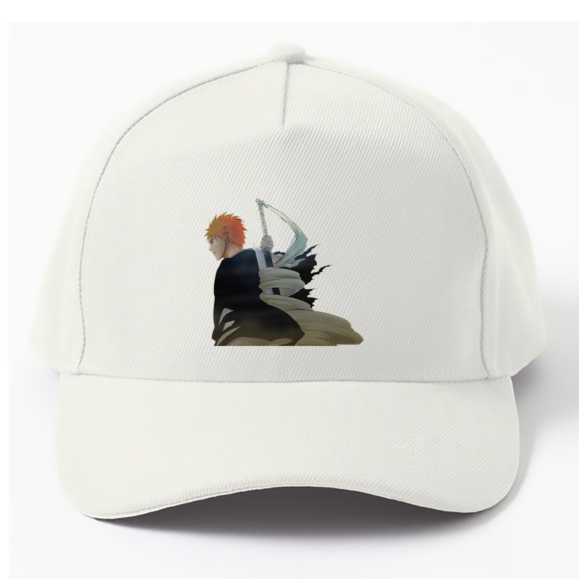 （画像用） ブリーチ 黒崎一護（くろさき いちご）BLEACH Kurosaki Ichigo ベースボールキャップ 綿100％ 男女兼用 帽子 スポーツ