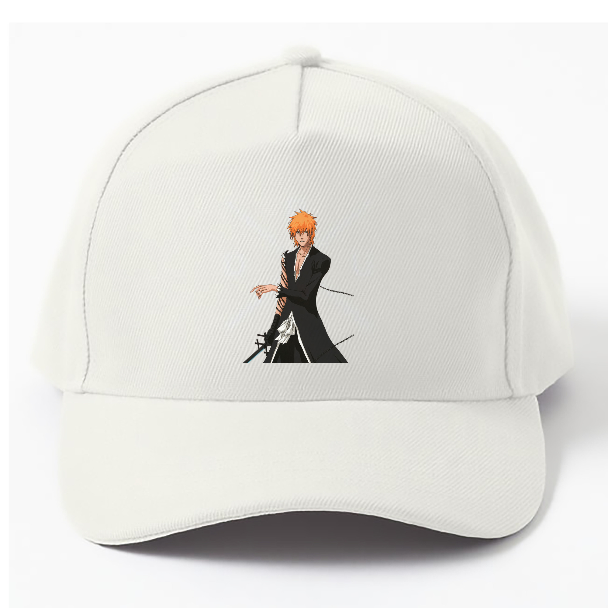 （画像用） ブリーチ 黒崎一護（くろさき いちご）BLEACH Kurosaki Ichigo ベースボールキャップ 綿100％ 男女兼用 帽子 スポーツ
