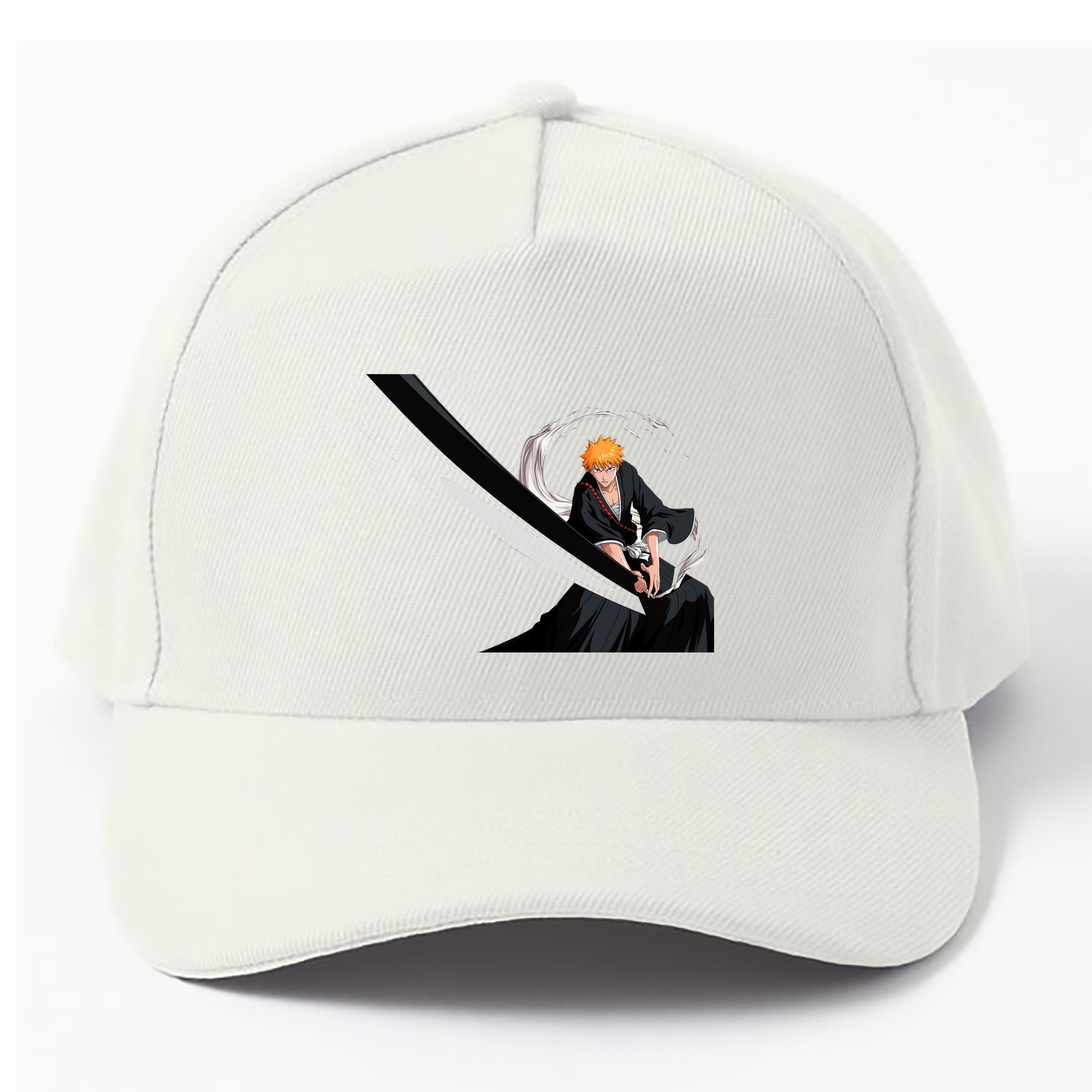 （画像用） ブリーチ 黒崎一護（くろさき いちご）BLEACH Kurosaki Ichigo ベースボールキャップ 綿100％ 男女兼用 帽子 スポーツ