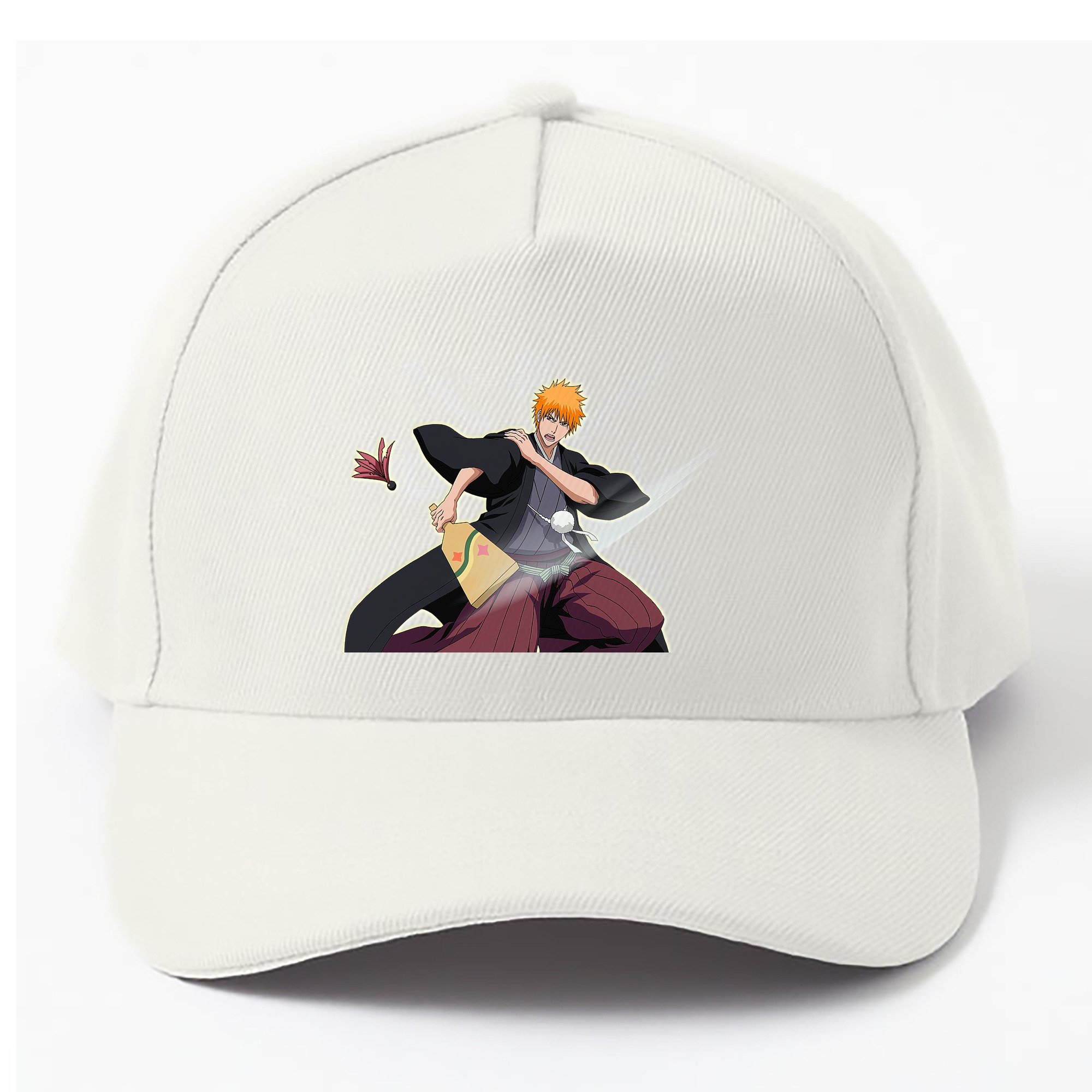 （画像用） ブリーチ 黒崎一護（くろさき いちご）BLEACH Kurosaki Ichigo ベースボールキャップ 綿100％ 男女兼用 帽子 スポーツ