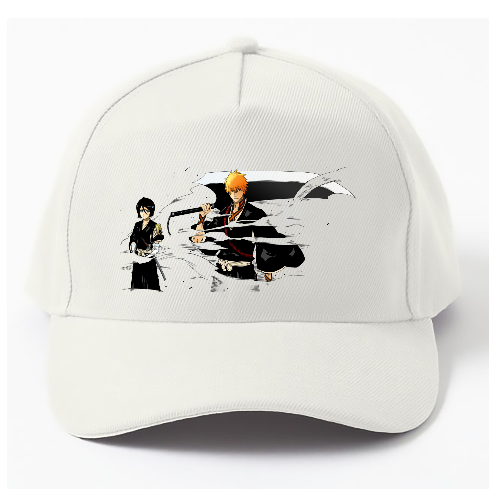 （画像用） ブリーチ 黒崎一護（くろさき いちご）BLEACH Kurosaki Ichigo ベースボールキャップ 綿100％ 男女兼用 帽子 スポーツ