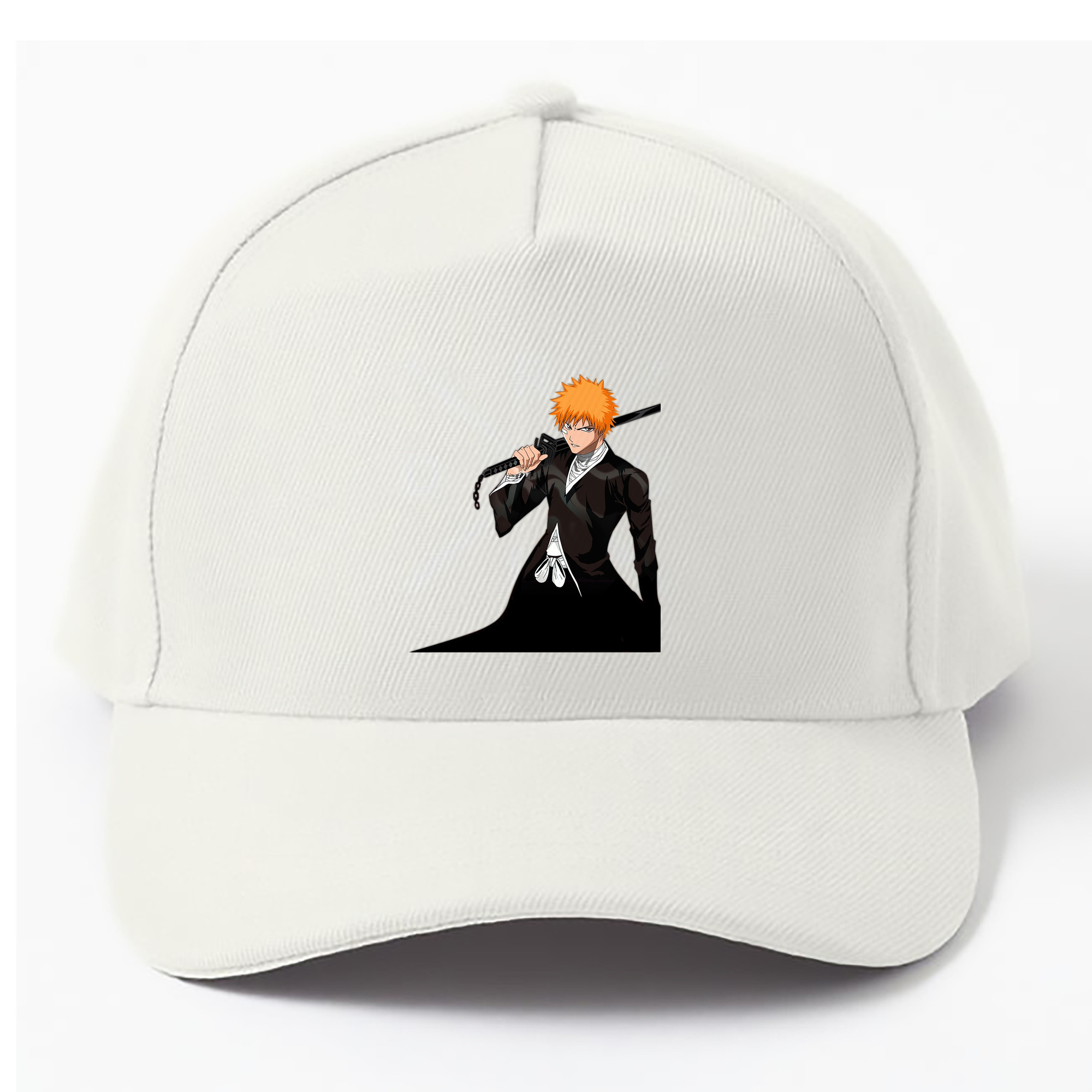 （画像用） ブリーチ 黒崎一護（くろさき いちご）BLEACH Kurosaki Ichigo ベースボールキャップ 綿100％ 男女兼用 帽子 スポーツ