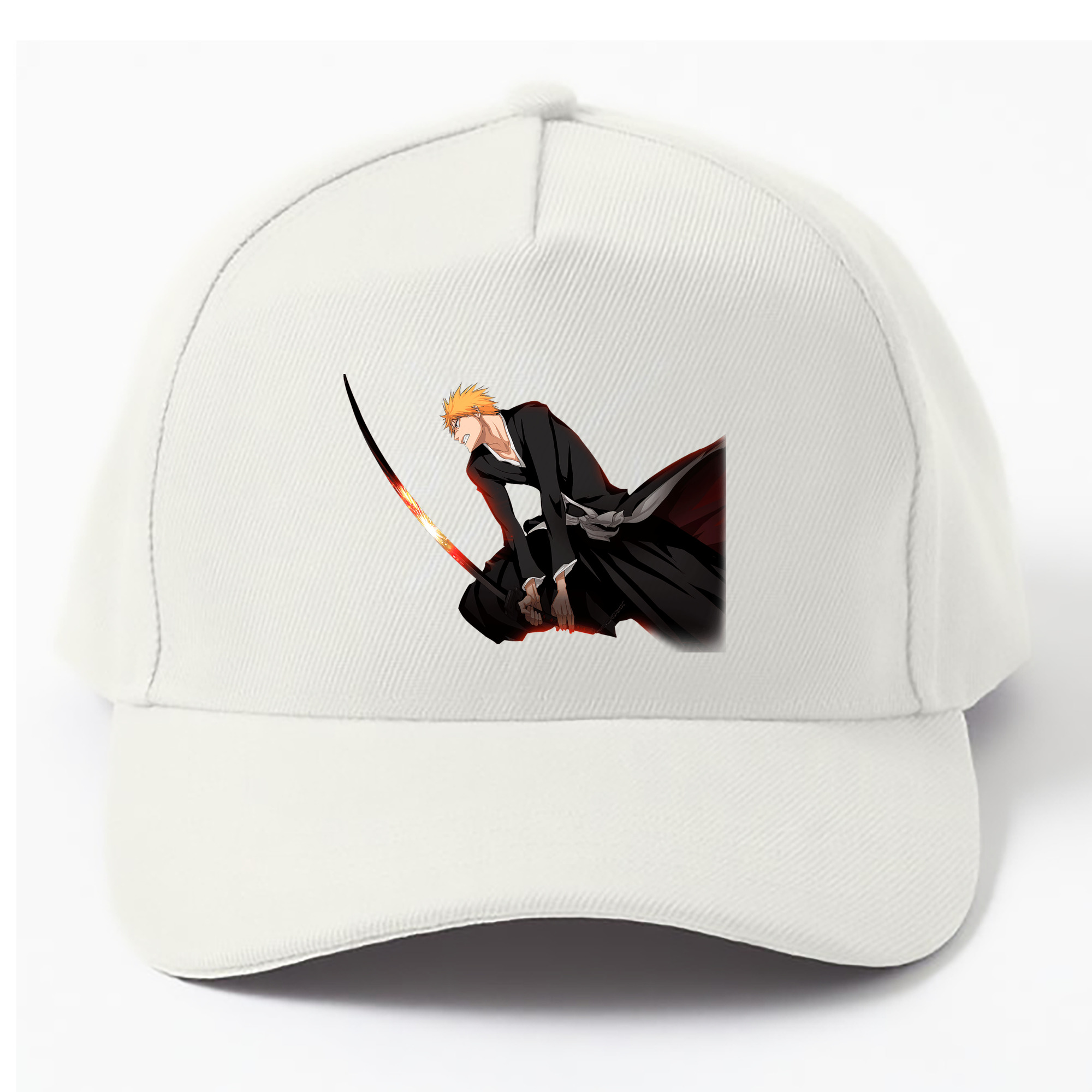 （画像用） ブリーチ 黒崎一護（くろさき いちご）BLEACH Kurosaki Ichigo ベースボールキャップ 綿100％ 男女兼用 帽子 スポーツ