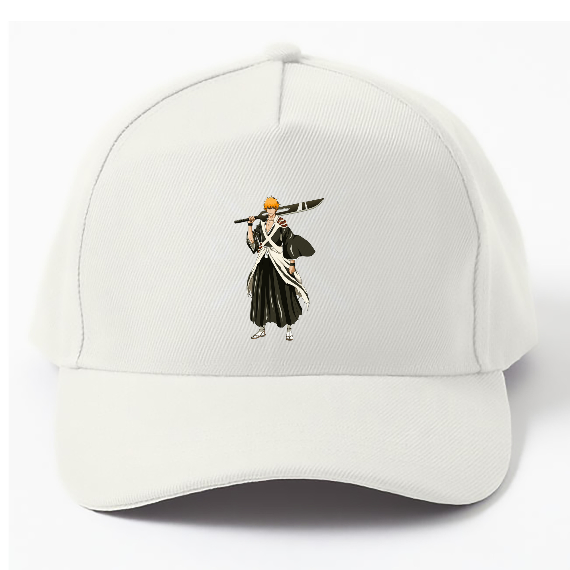 （画像用） ブリーチ 黒崎一護（くろさき いちご）BLEACH Kurosaki Ichigo ベースボールキャップ 綿100％ 男女兼用 帽子 スポーツ