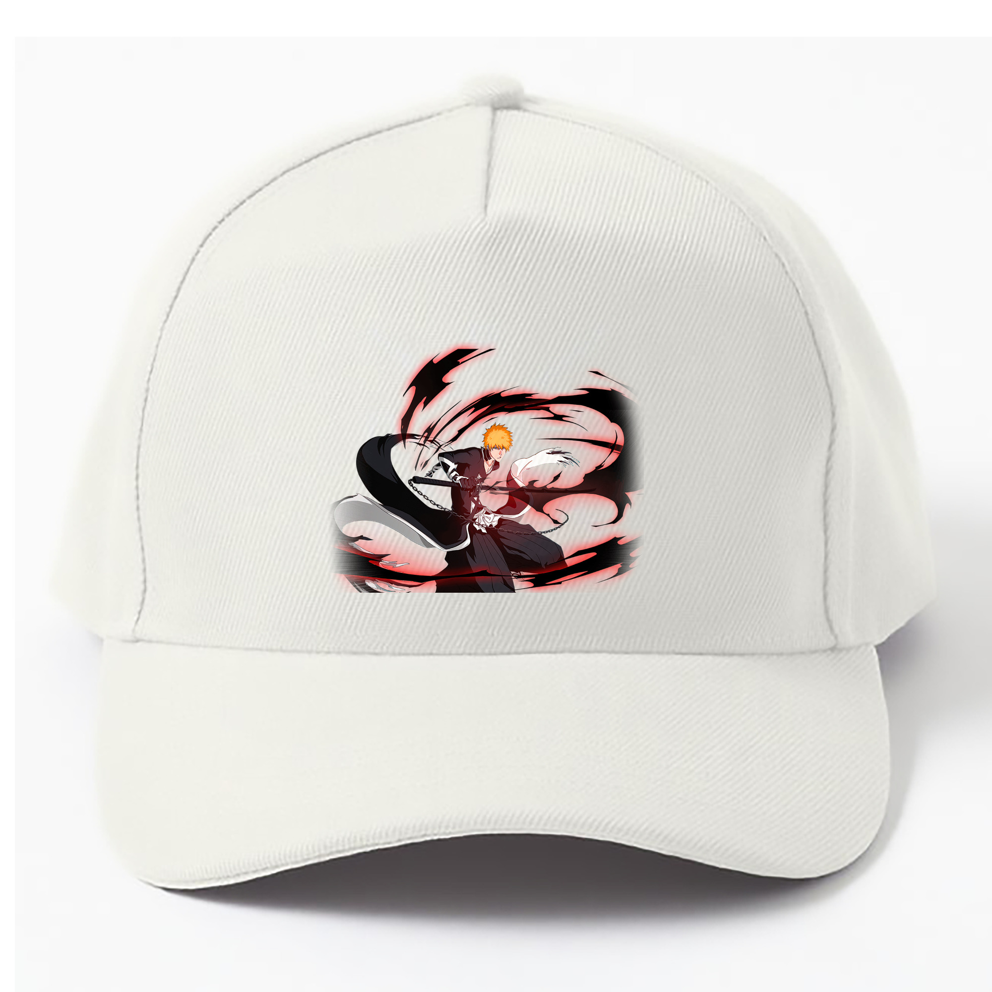 （画像用） ブリーチ 黒崎一護（くろさき いちご）BLEACH Kurosaki Ichigo ベースボールキャップ 綿100％ 男女兼用 帽子 スポーツ