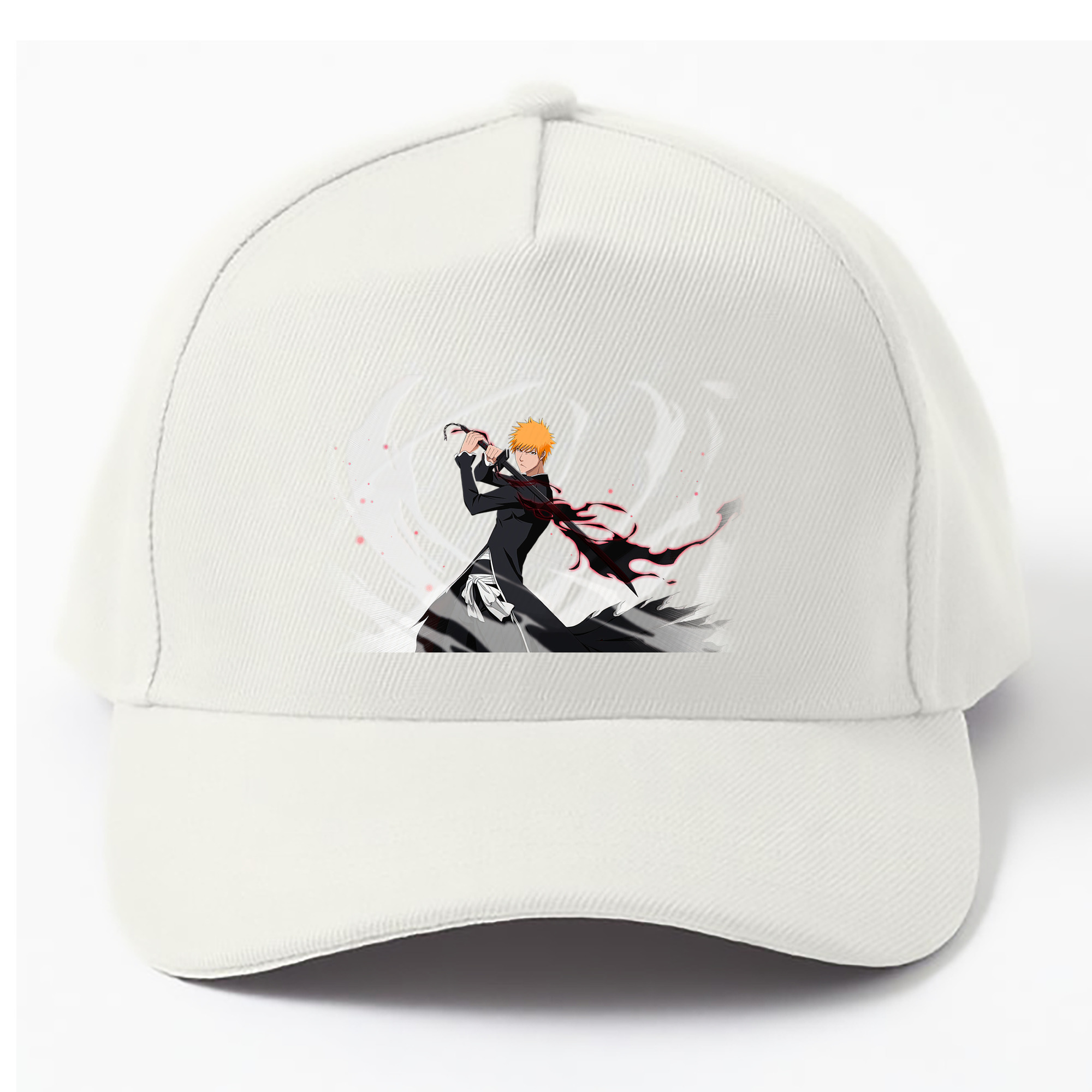 （画像用） ブリーチ 黒崎一護（くろさき いちご）BLEACH Kurosaki Ichigo ベースボールキャップ 綿100％ 男女兼用 帽子 スポーツ